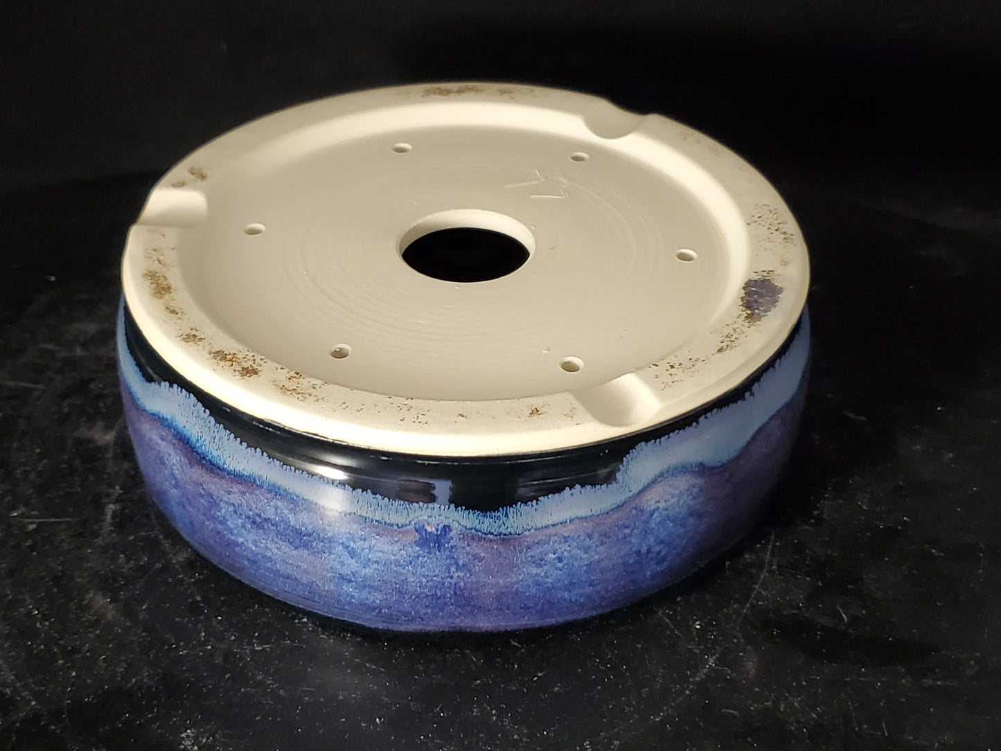 Bonsai Pot Round 8-24-1476 6"w x 2"t
