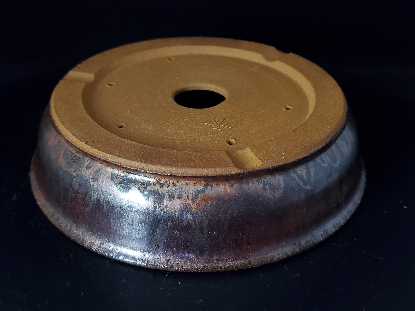 Bonsai Pot Round 8-24-1474 8"w x 2"t