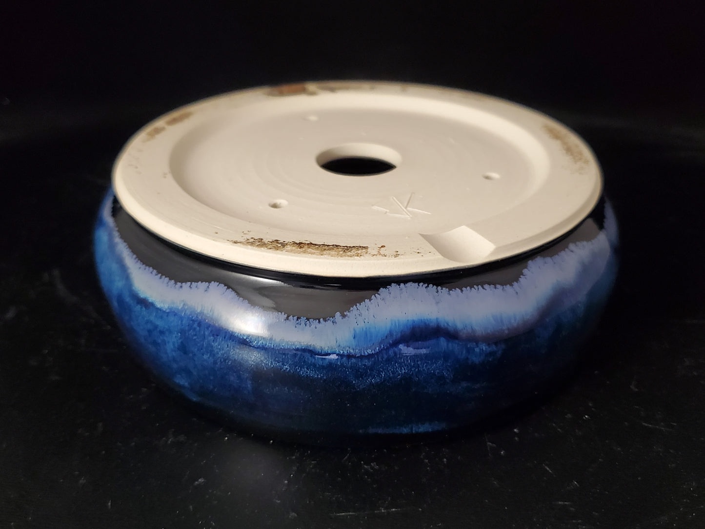 Bonsai Pot Round 8-24-1473 6"w x 1.75"t