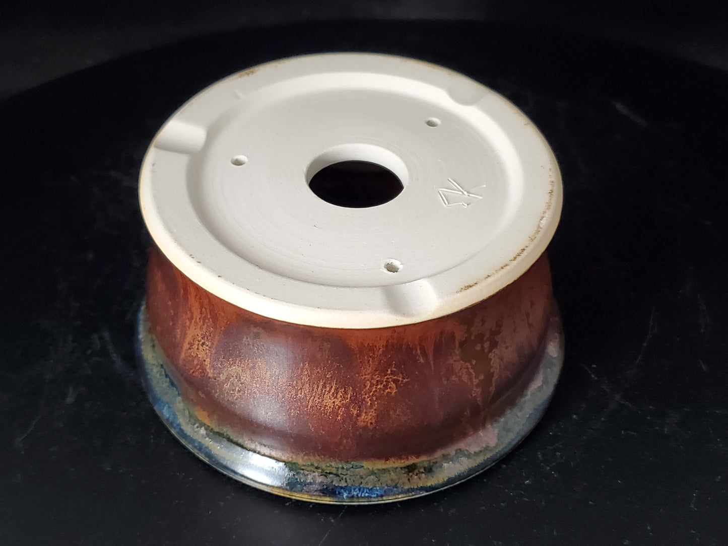 Bonsai Pot Round 8-24-1482 5"w x 2.5"t