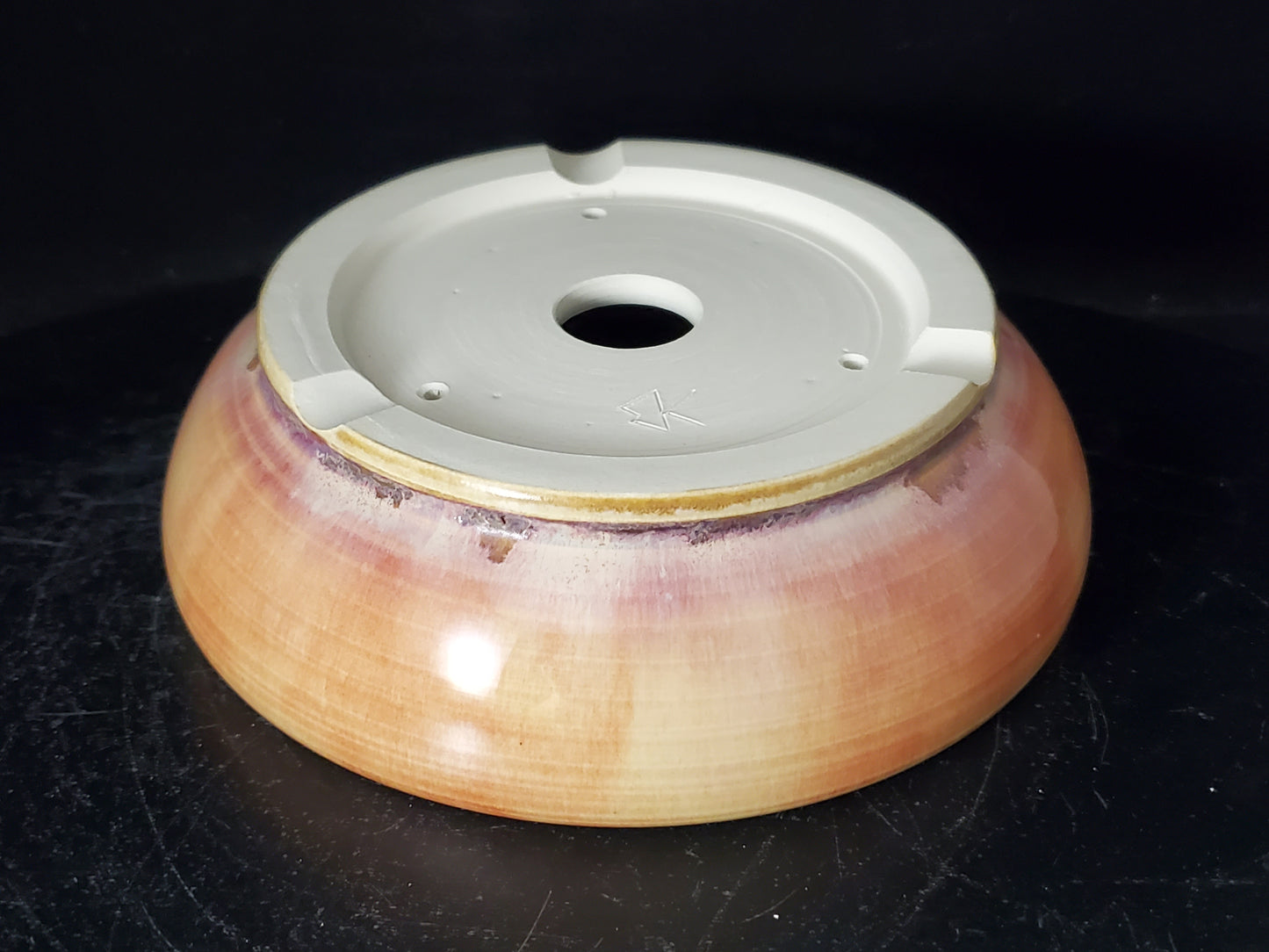 Bonsai Pot Round 8-24-1491 6.75"w x 2"t