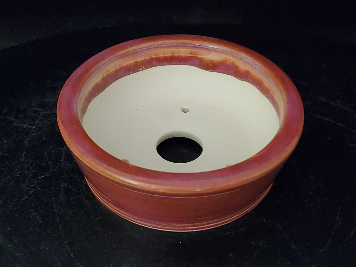Bonsai Pot Round 8-24-1489 4.75"w x 1.5"t