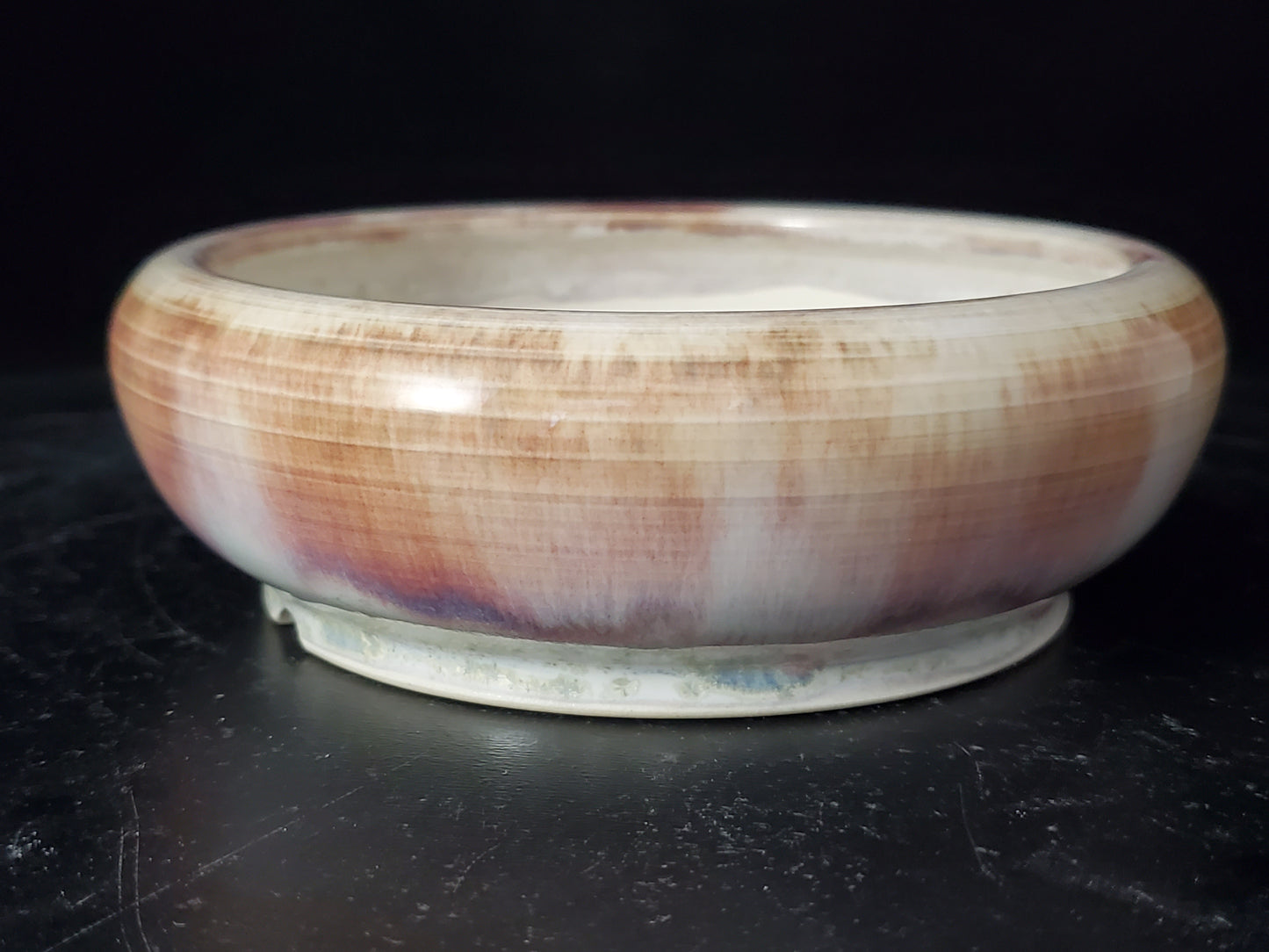 Bonsai Pot Round 9-24-1503 5"w x 2"t