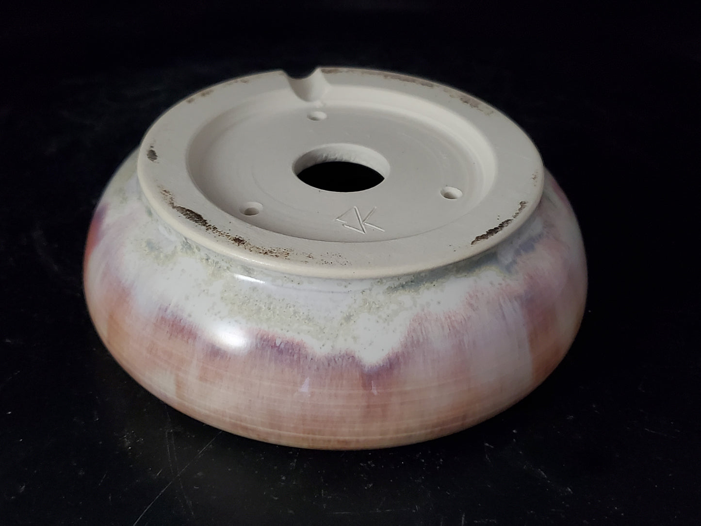 Bonsai Pot Round 9-24-1503 5"w x 2"t