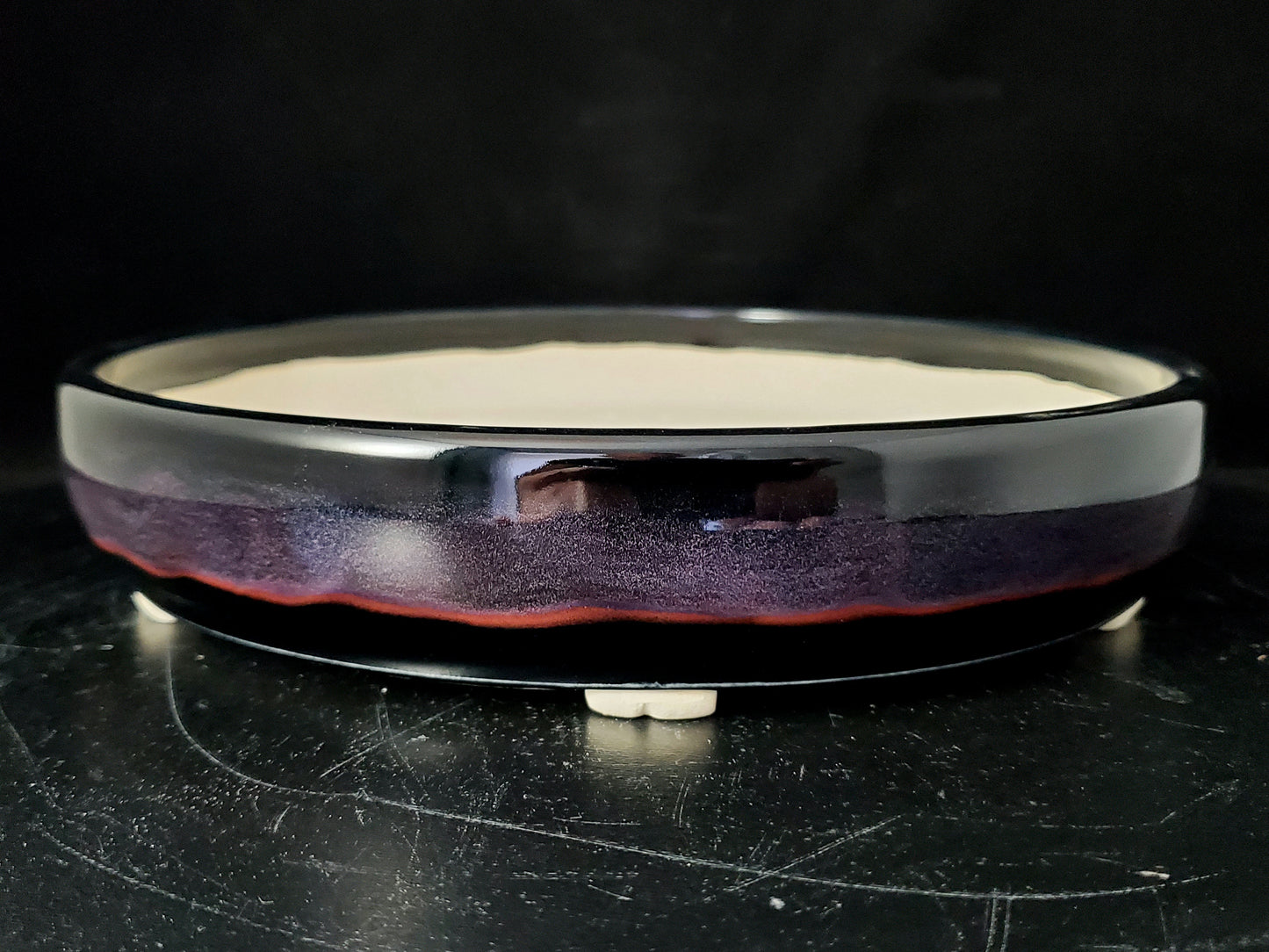 Bonsai Pot Round 9-24-1498 10"w x 2"t