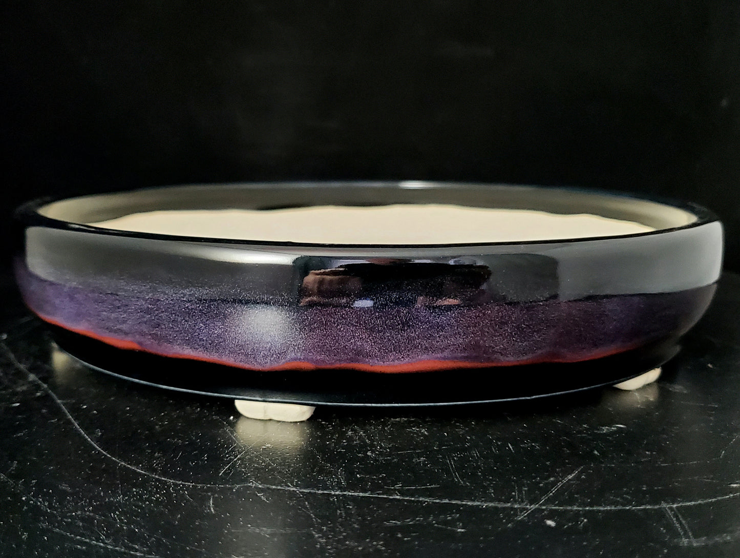 Bonsai Pot Round 9-24-1498 10"w x 2"t