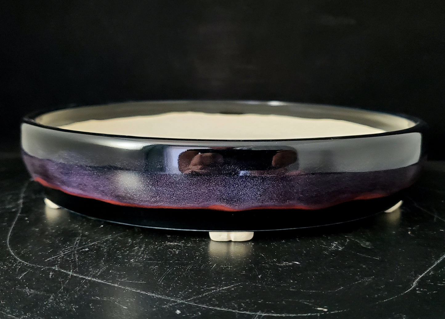 Bonsai Pot Round 9-24-1498 10"w x 2"t