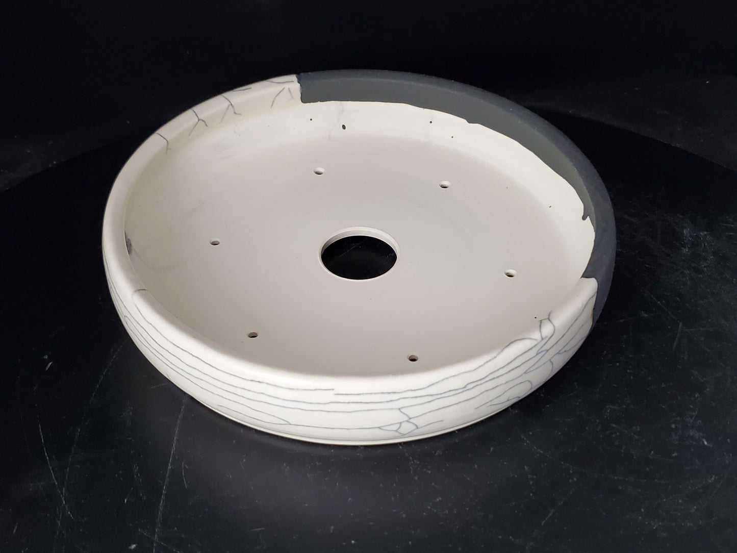 Bonsai Pot Round 8-24-1494 8"w x 1.5"t