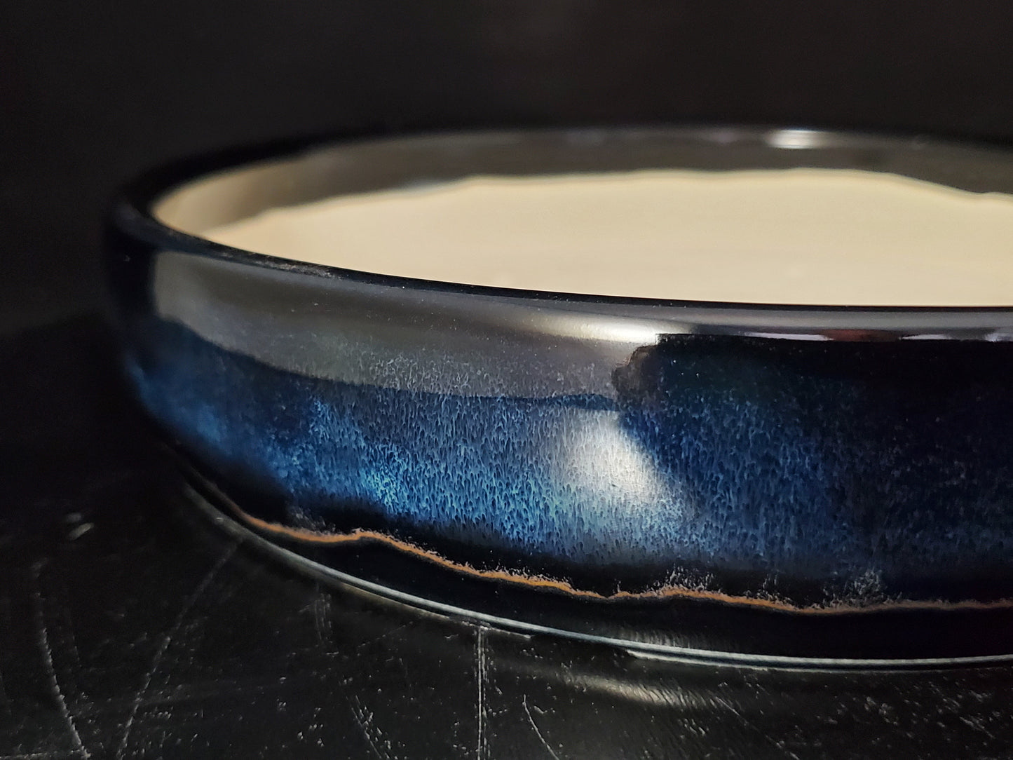 Bonsai Pot Round 9-24-1500 8"w x 1.5"t