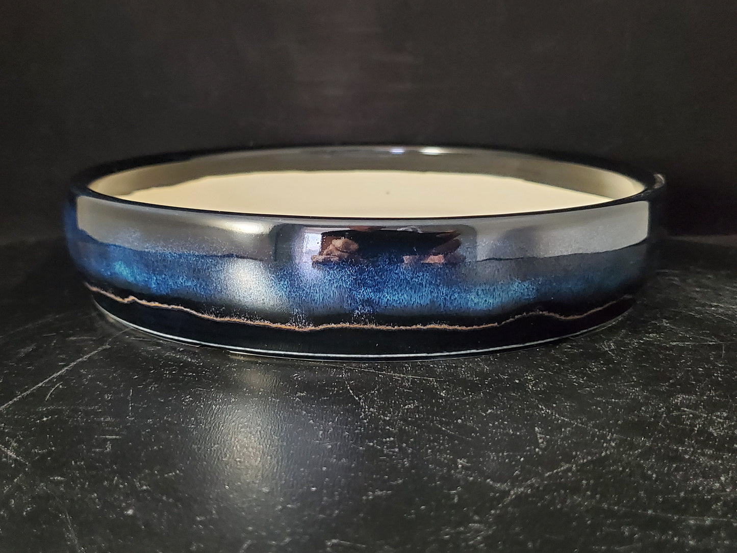 Bonsai Pot Round 9-24-1500 8"w x 1.5"t