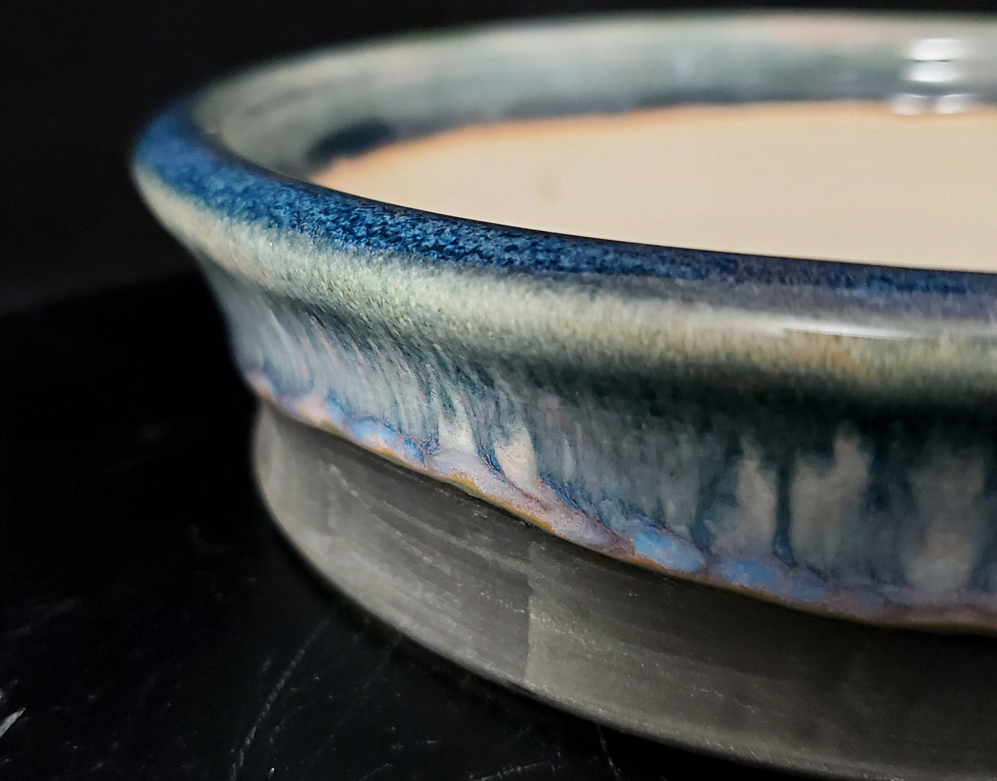 Bonsai Pot Round 9-24-1504 7.5"w x 1.75"t