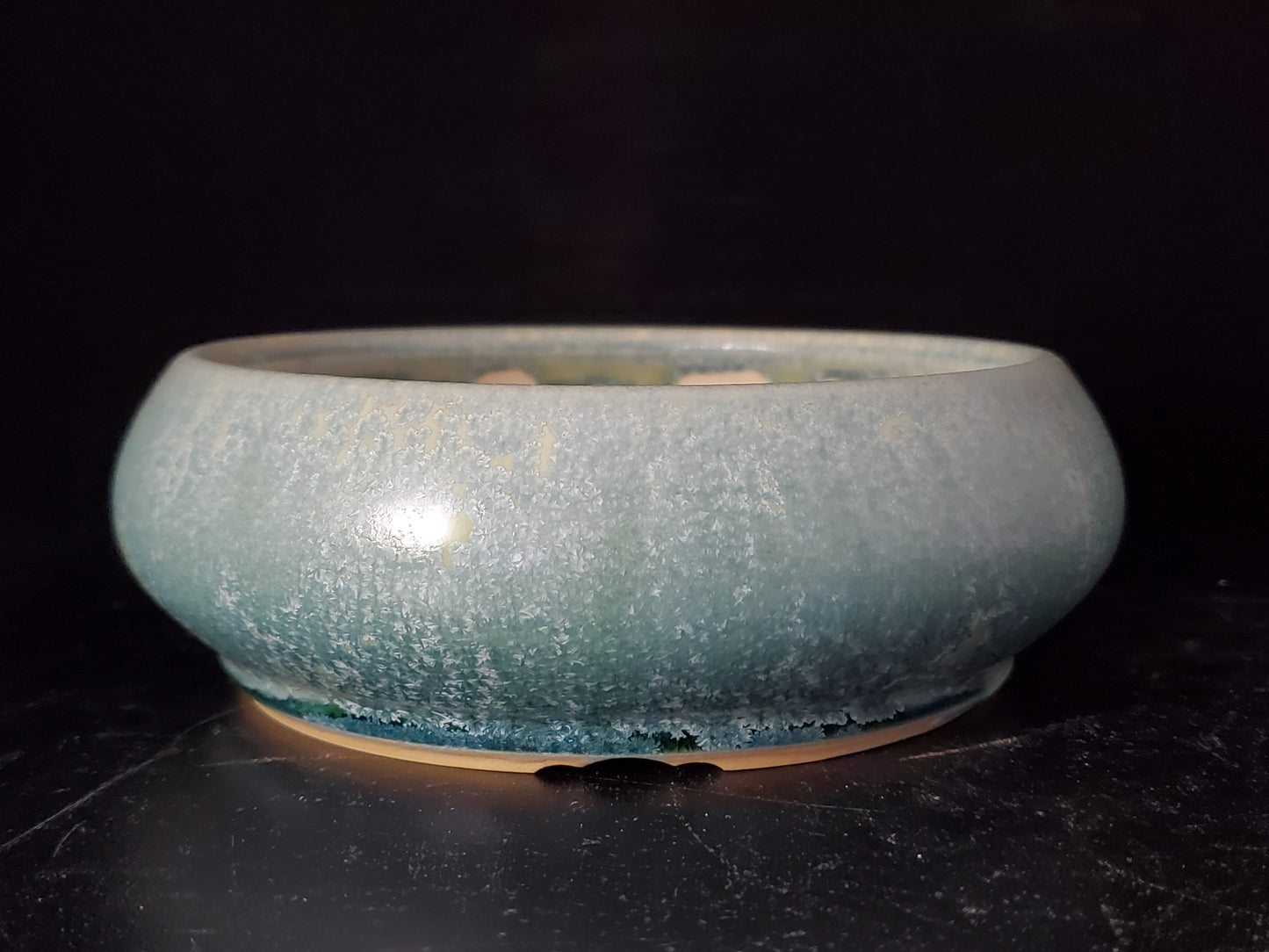 Bonsai Pot Round 9-24-1508 6"w x 2"t