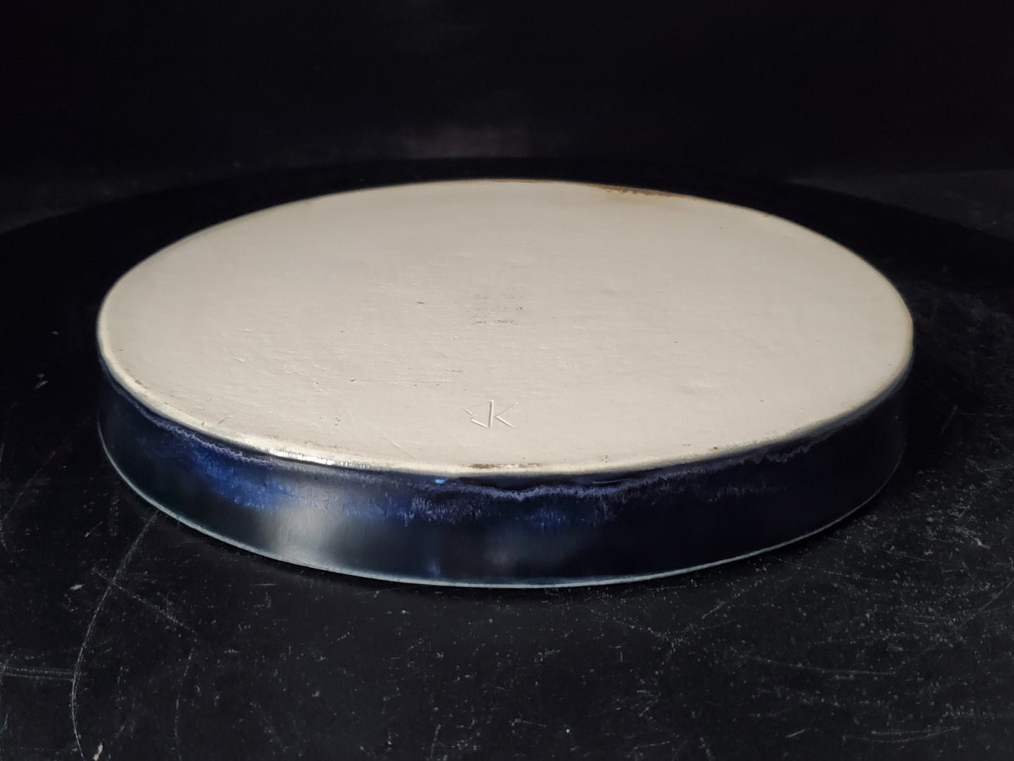 Suiban Tray Oval 10-24-1525 8.25"w x 6.5"t