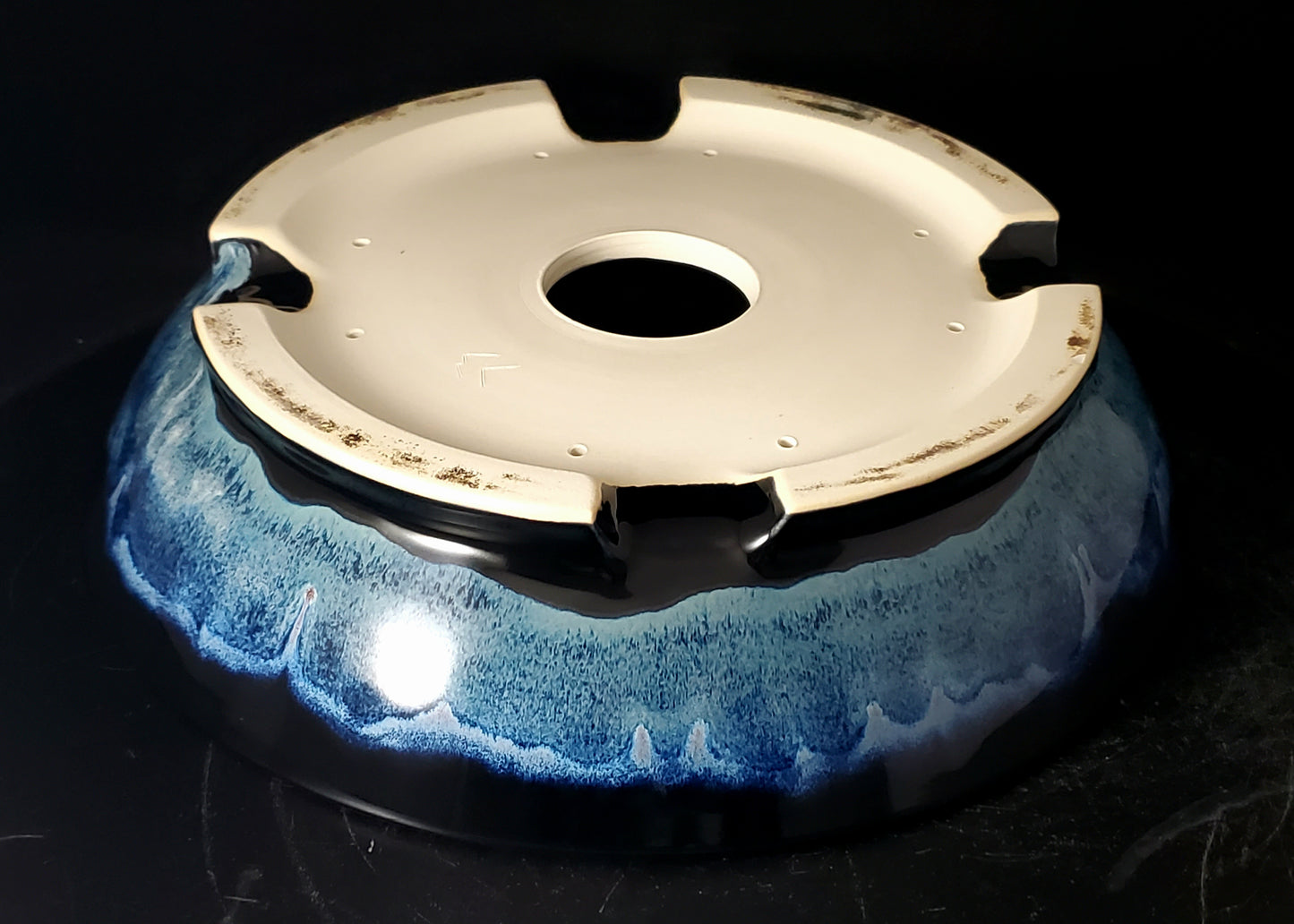 Bonsai Pot Round 9-24-1505 12"w x 3"t
