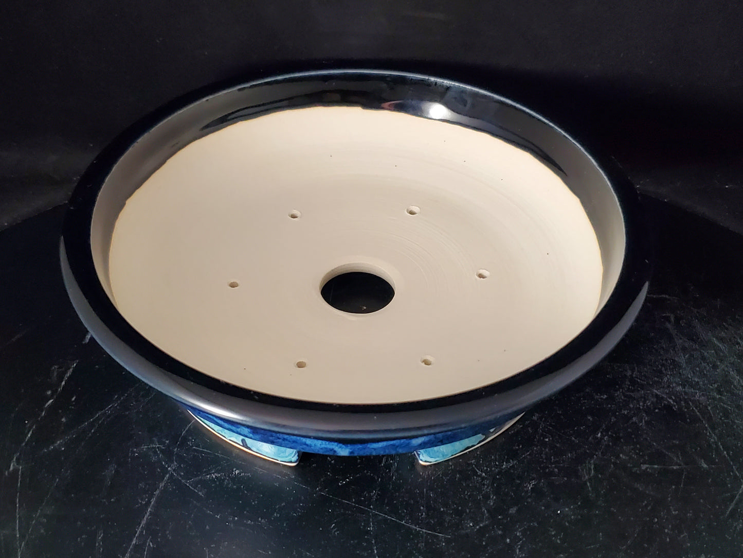 Bonsai Pot Round 9-24-1507 8.25"w x 2.25"t