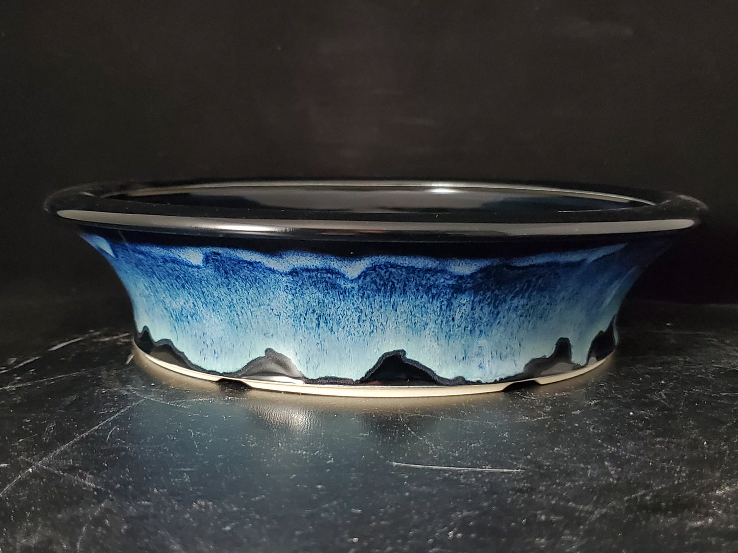 Bonsai Pot Round 9-24-1511 8.5"w x 2"t