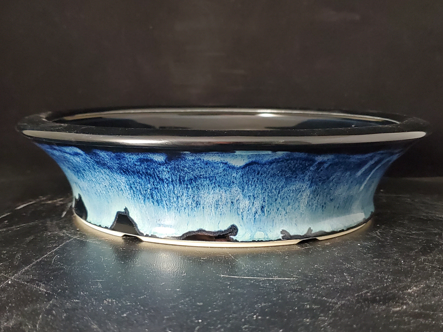 Bonsai Pot Round 9-24-1511 8.5"w x 2"t