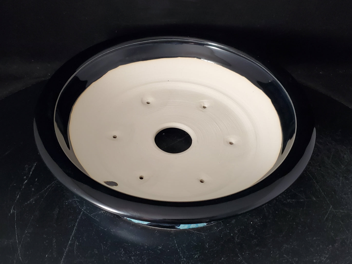 Bonsai Pot Round 9-24-1511 8.5"w x 2"t