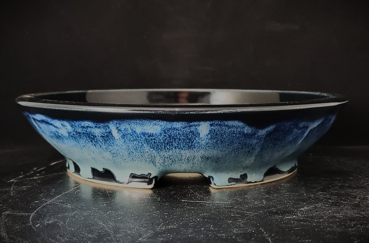 Bonsai Pot Round 9-24-1506 10"w x 2.25"t