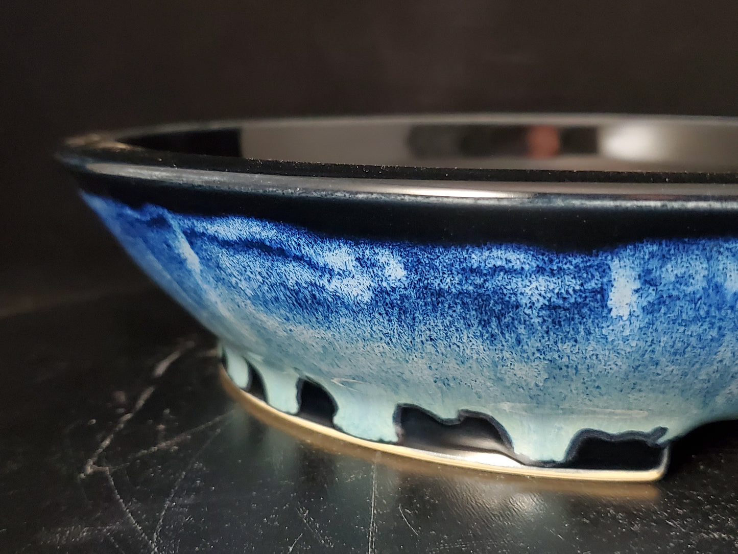 Bonsai Pot Round 9-24-1506 10"w x 2.25"t
