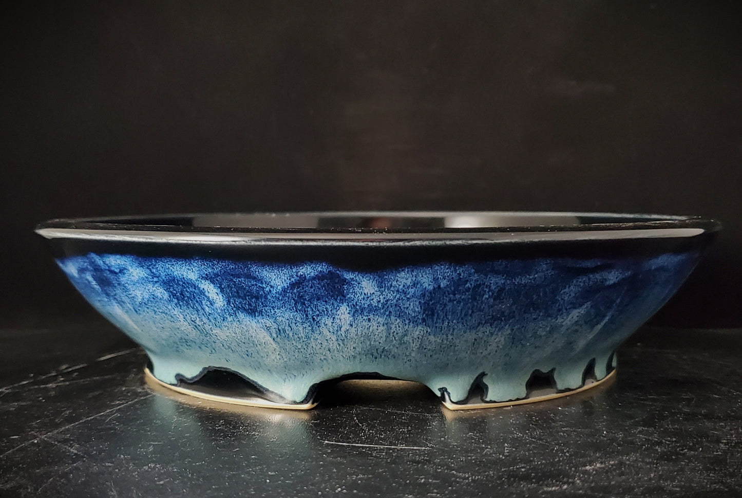 Bonsai Pot Round 9-24-1506 10"w x 2.25"t