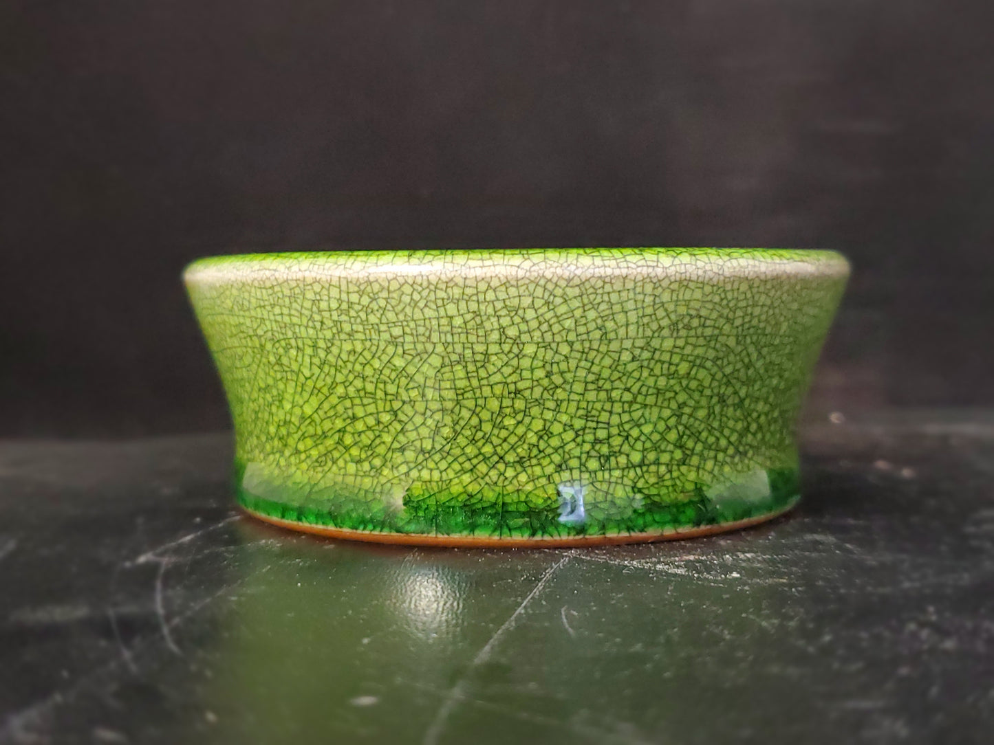 Bonsai Pot Round 9-24-1513 4"w x 1.5"t