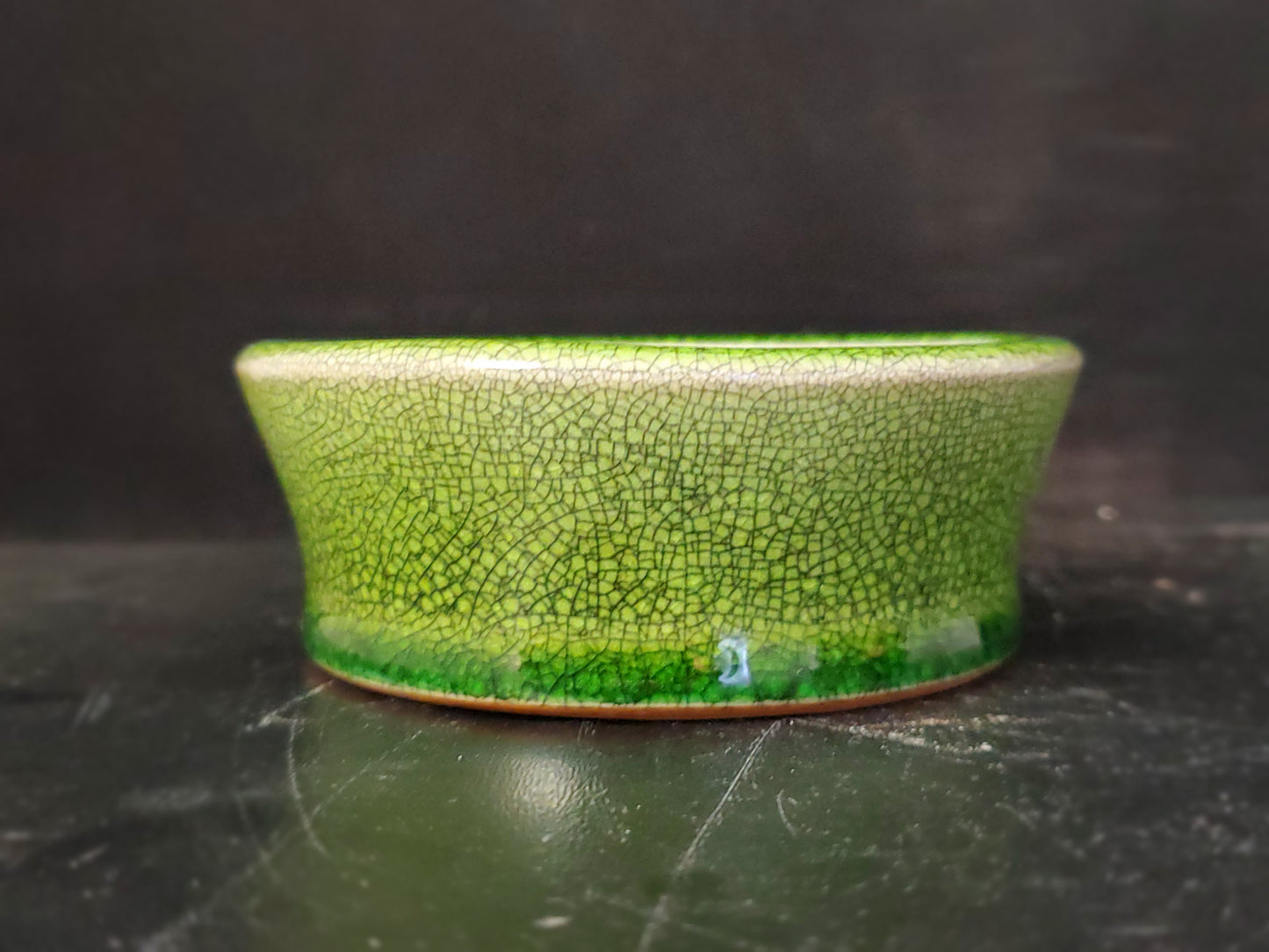 Bonsai Pot Round 9-24-1513 4"w x 1.5"t