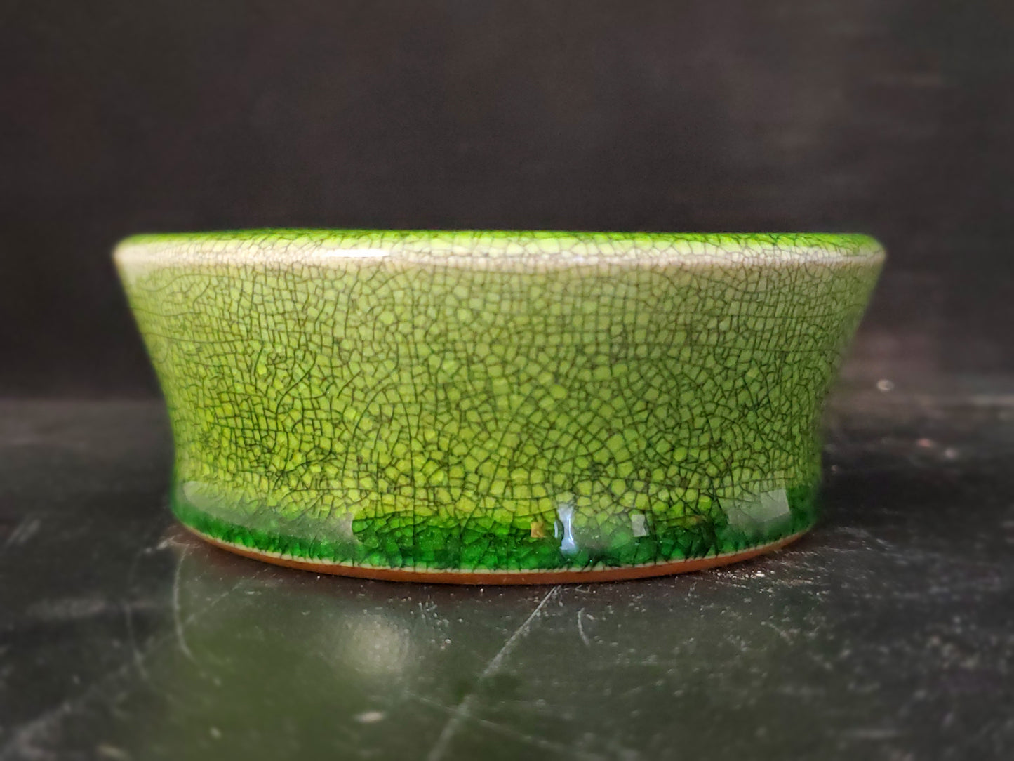 Bonsai Pot Round 9-24-1513 4"w x 1.5"t