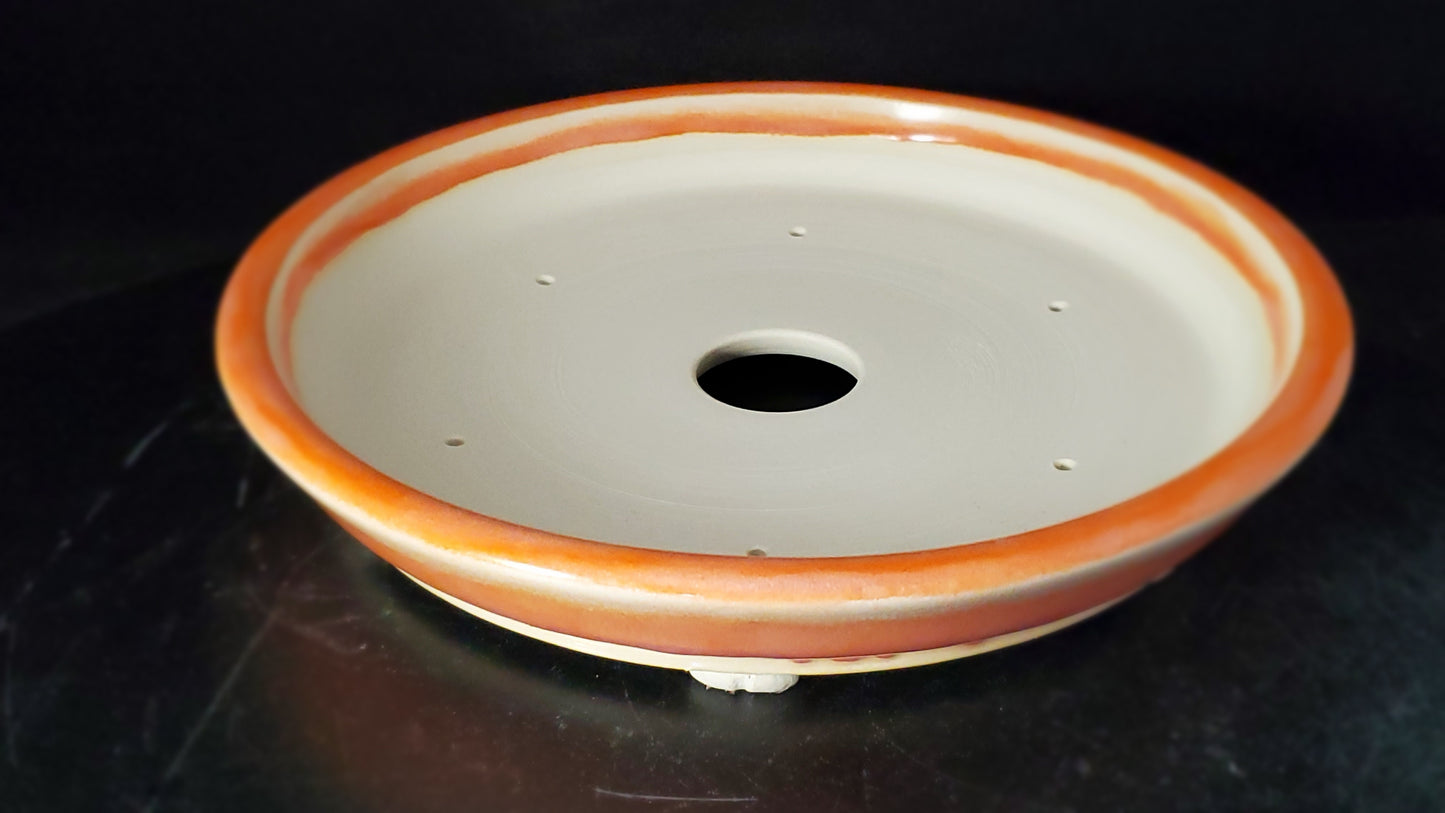 Bonsai Pot Round 9-24-1517 9.5"w x 1.5"t