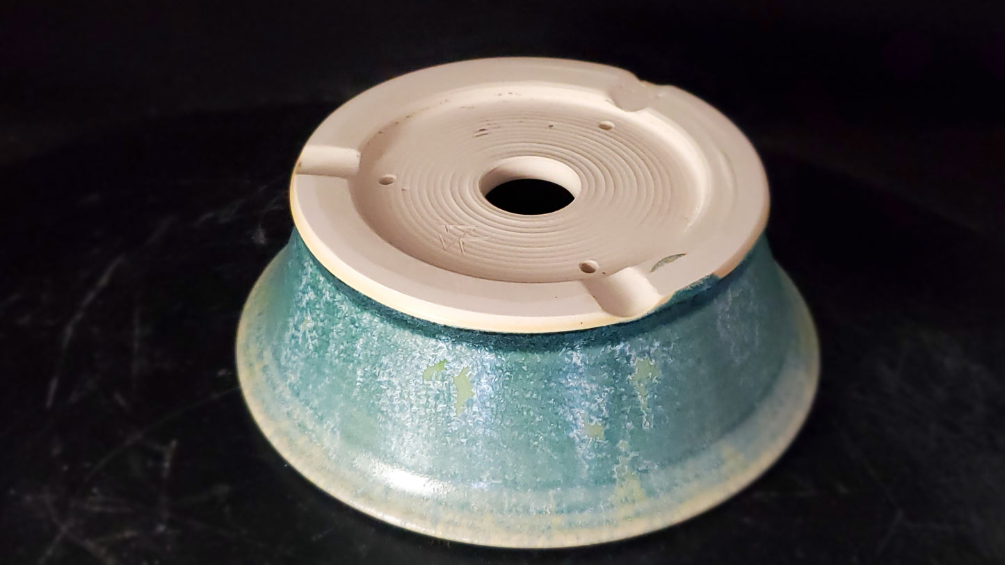Bonsai Pot Round 9-24-1512 6"w x 2"t