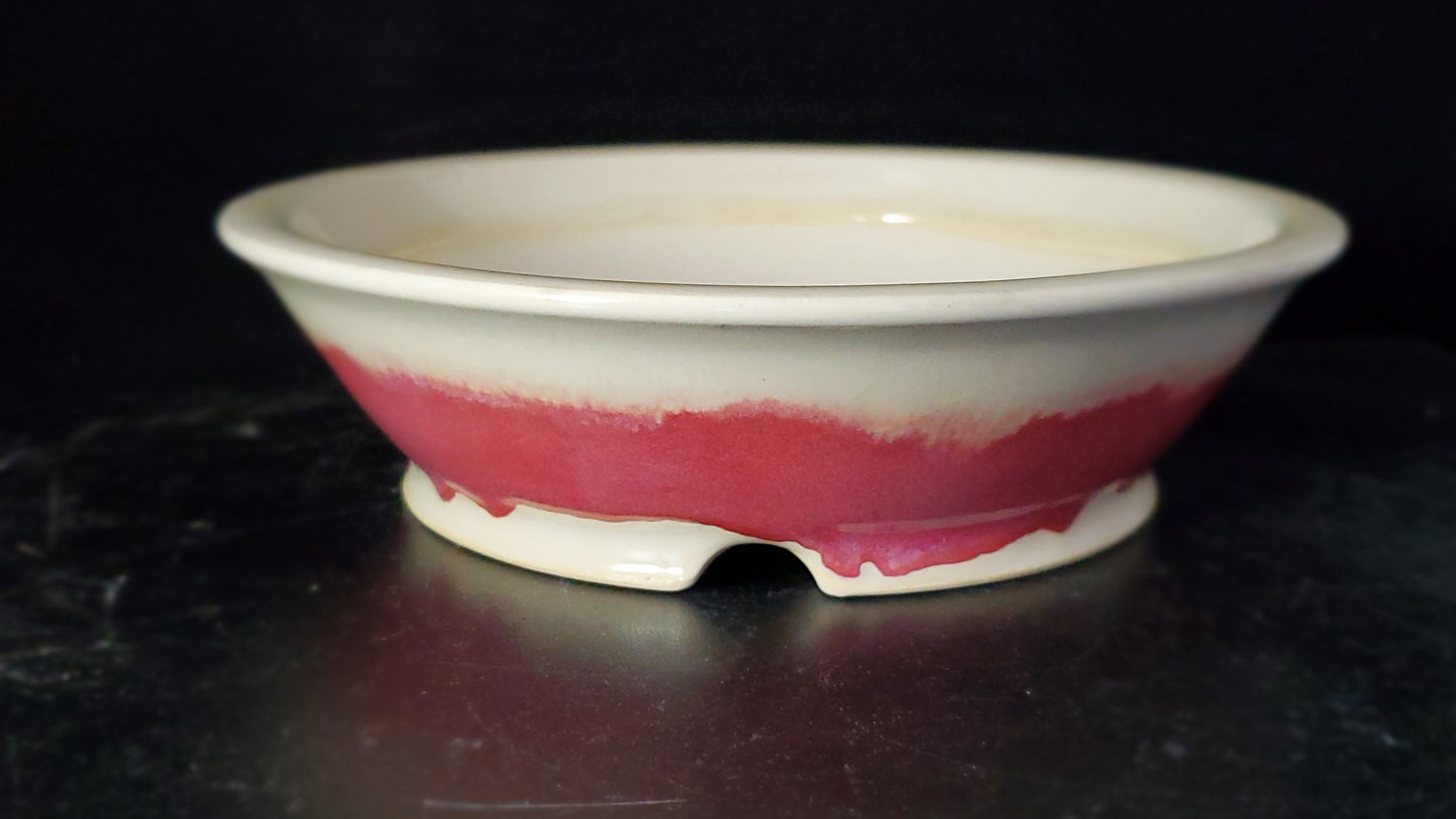Bonsai Pot Round 9-24-1514 7.25"w x 2"t