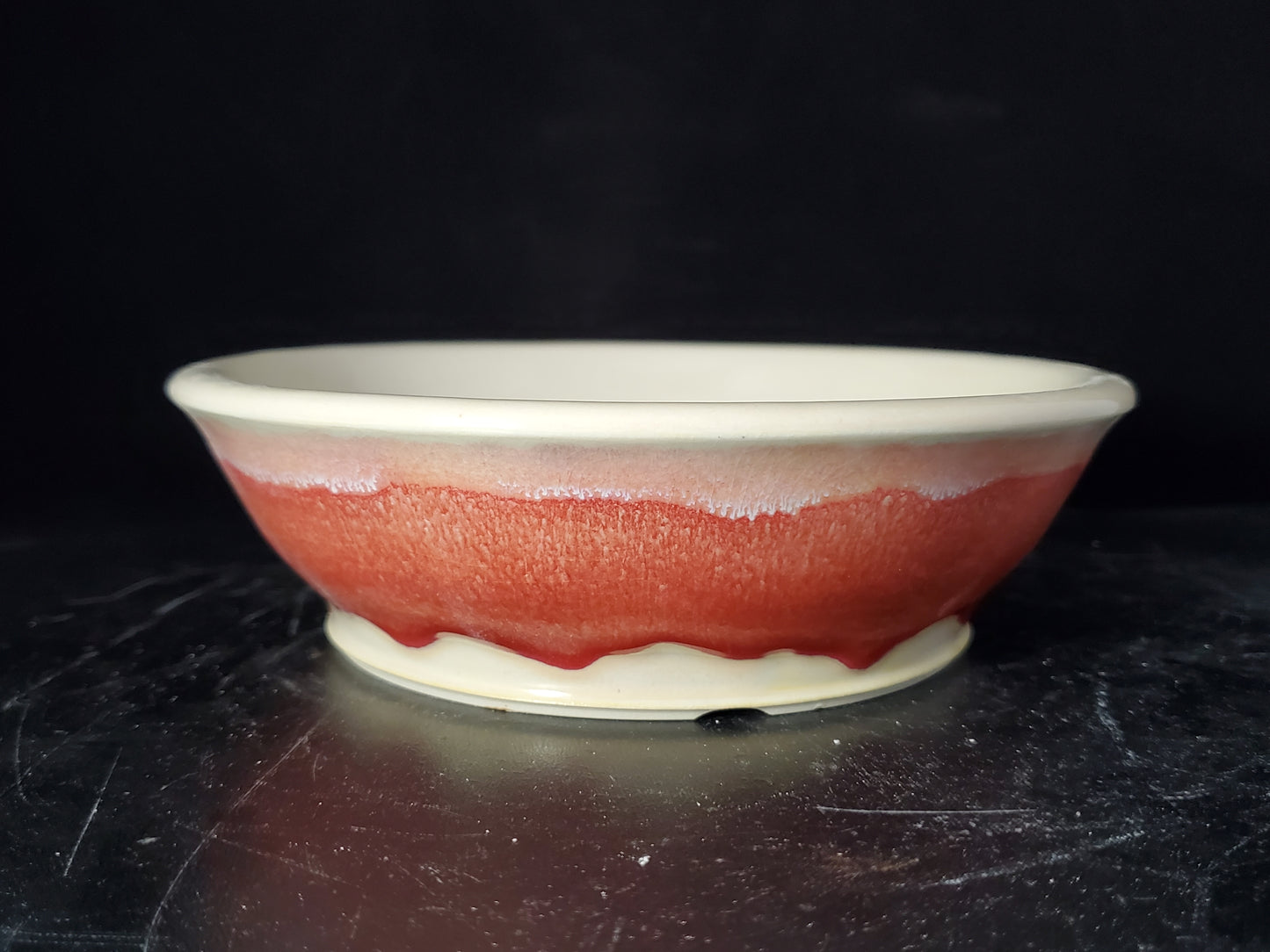 Bonsai Pot Round 10-24-1526 7"w x 2"t