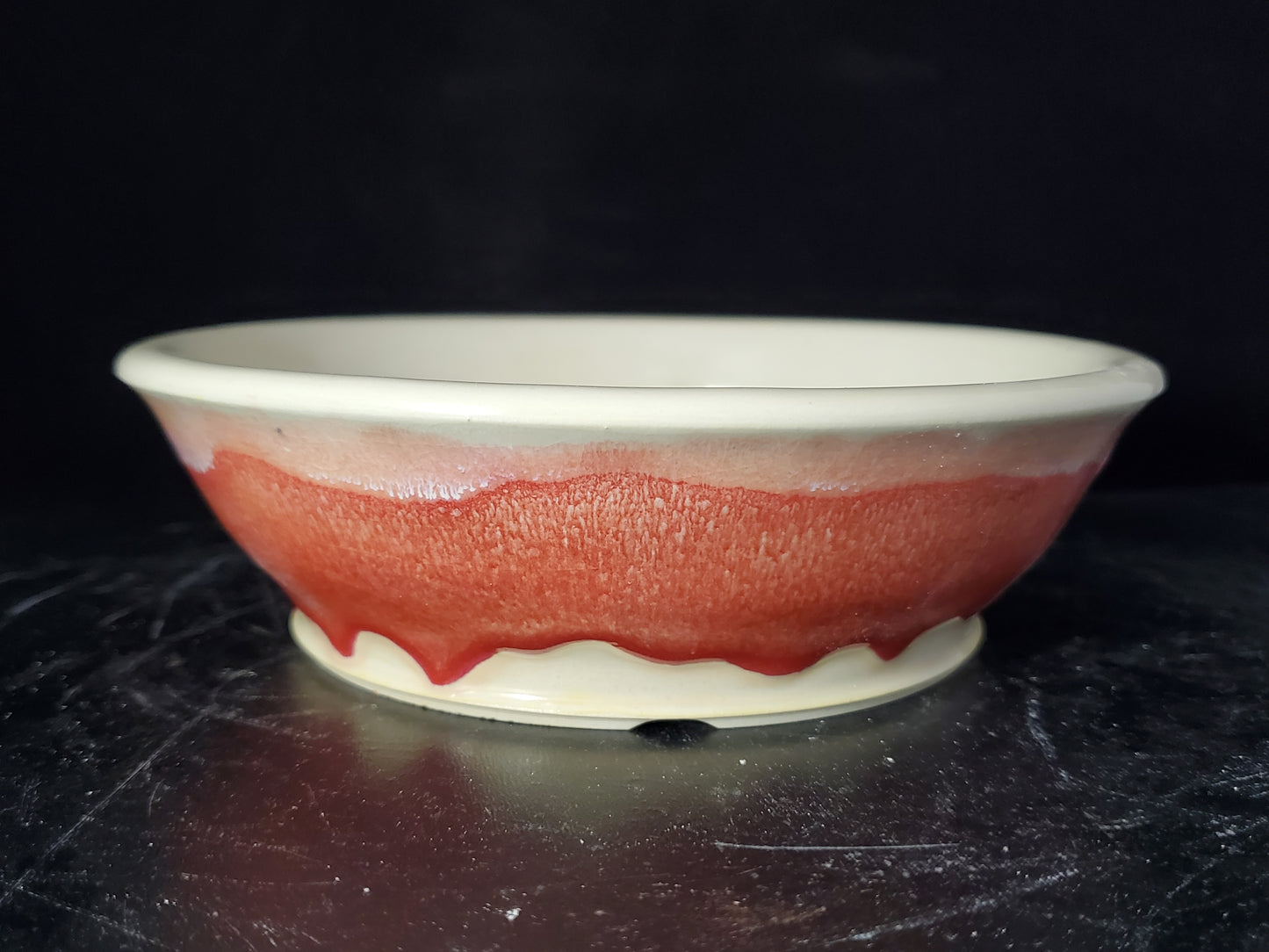 Bonsai Pot Round 10-24-1526 7"w x 2"t
