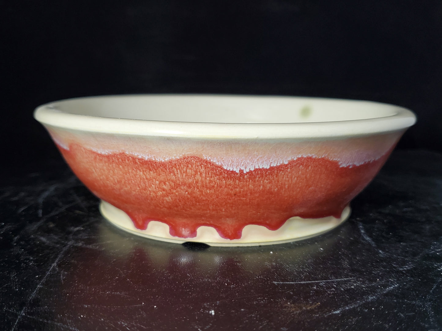 Bonsai Pot Round 10-24-1526 7"w x 2"t