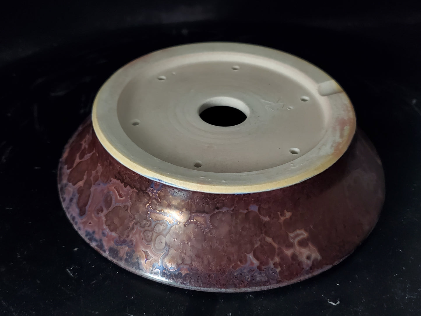 Bonsai Pot Round 10-24-1544 7.25"w x 1.75"t