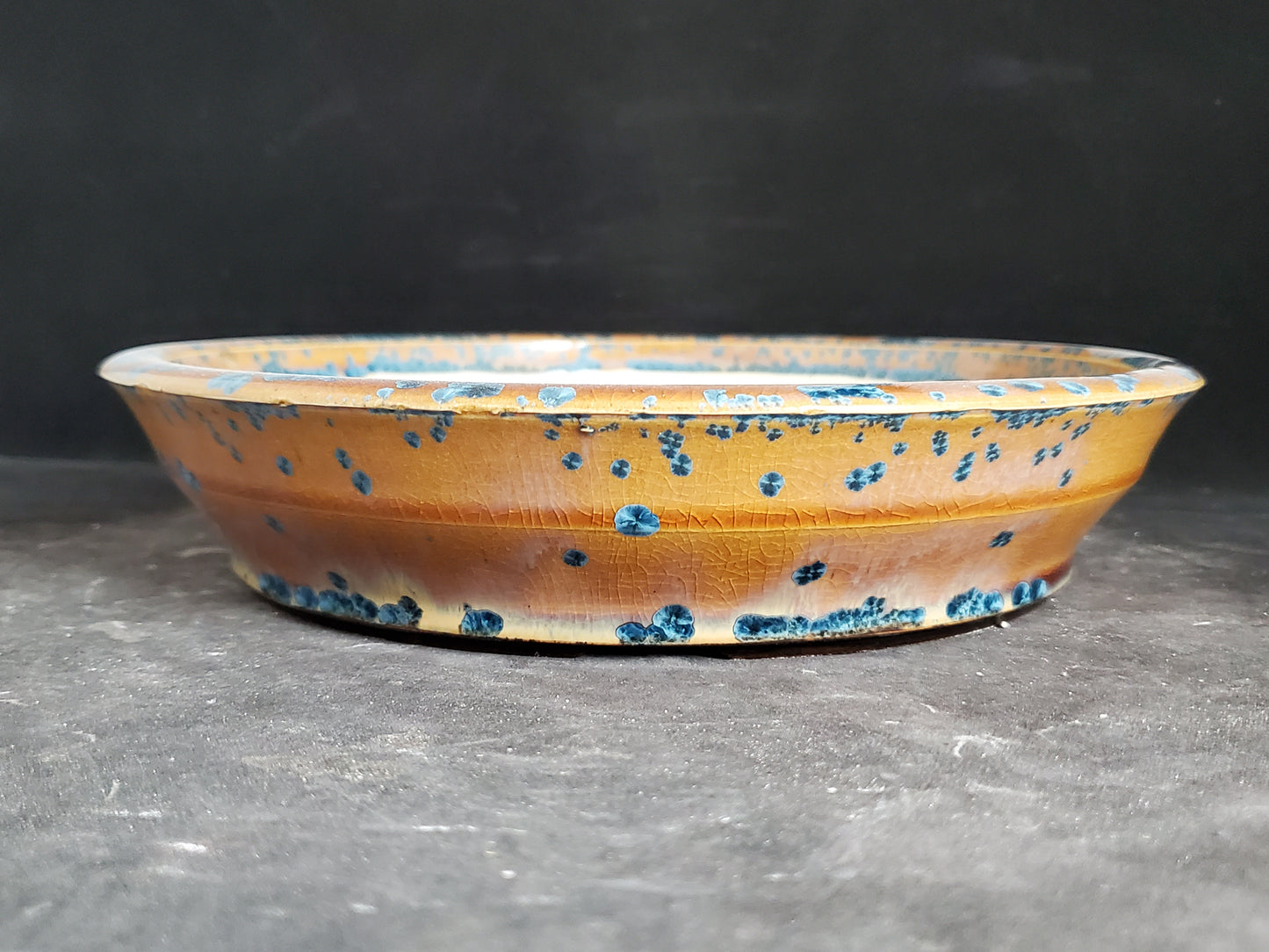 Bonsai Pot Round 2-25-1522 9"w x 2"t