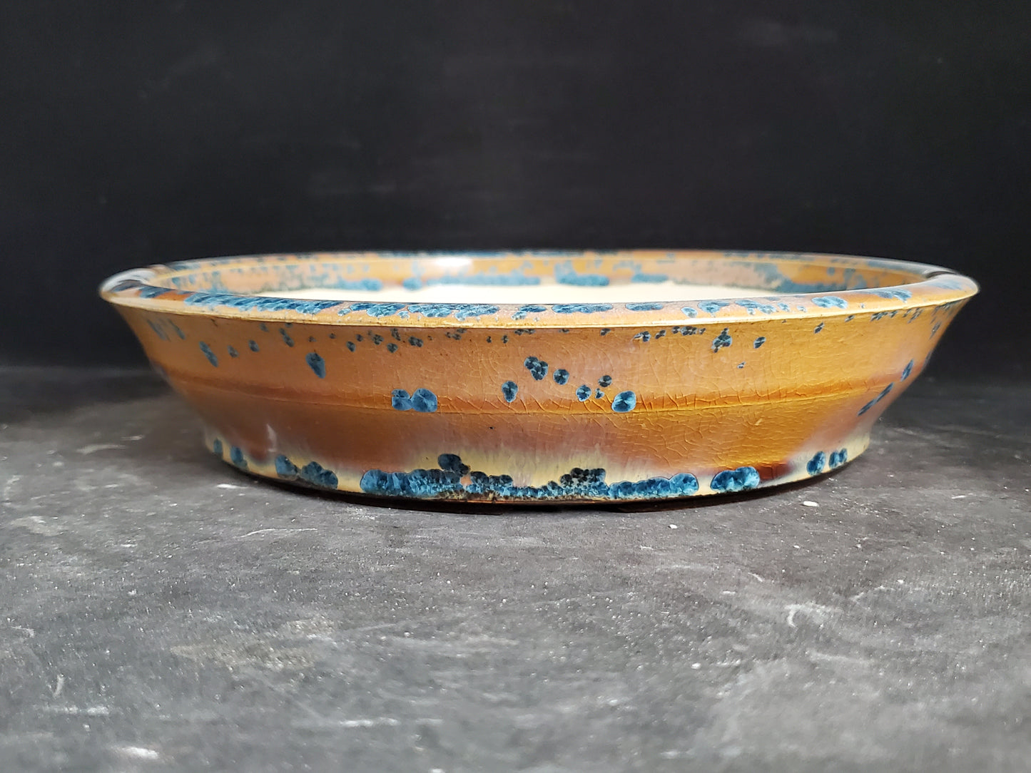 Bonsai Pot Round 2-25-1522 9"w x 2"t