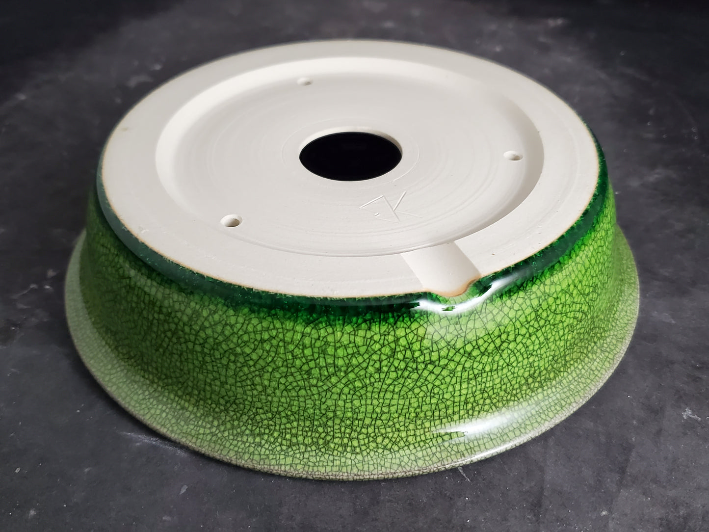 Bonsai Pot Round 2-25-1538 7.5"w x 1.75"t