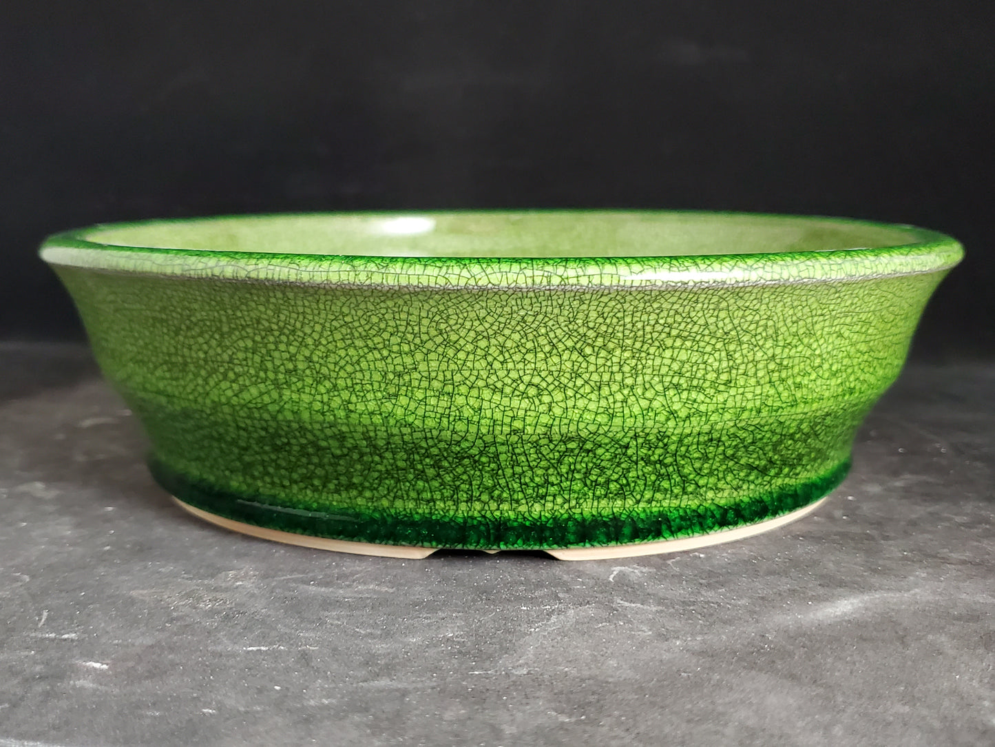 Bonsai Pot Round 2-25-1539 9"w x 2.5"t