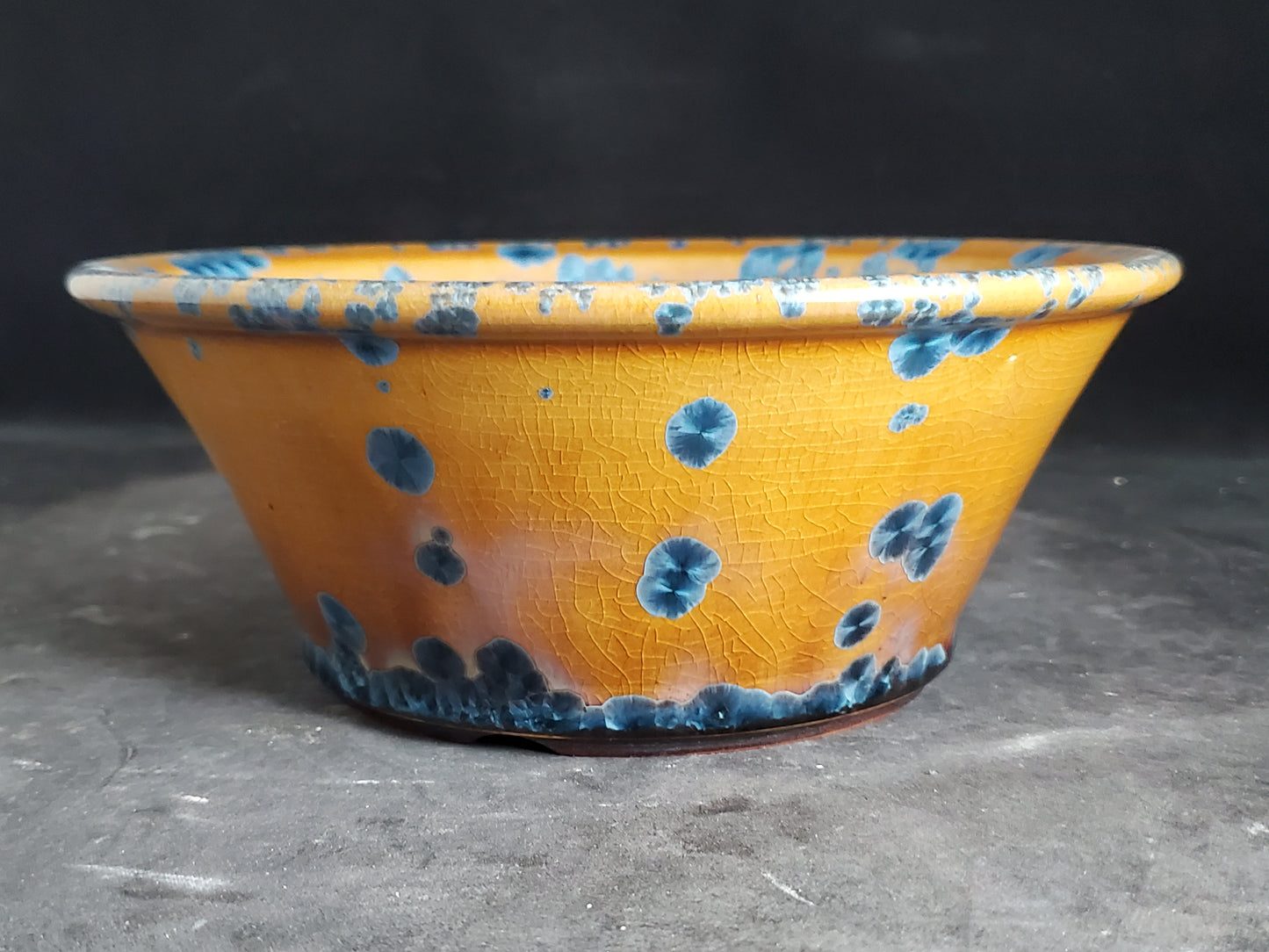 Bonsai Pot Round 2-25-1543 7.5" x 3"