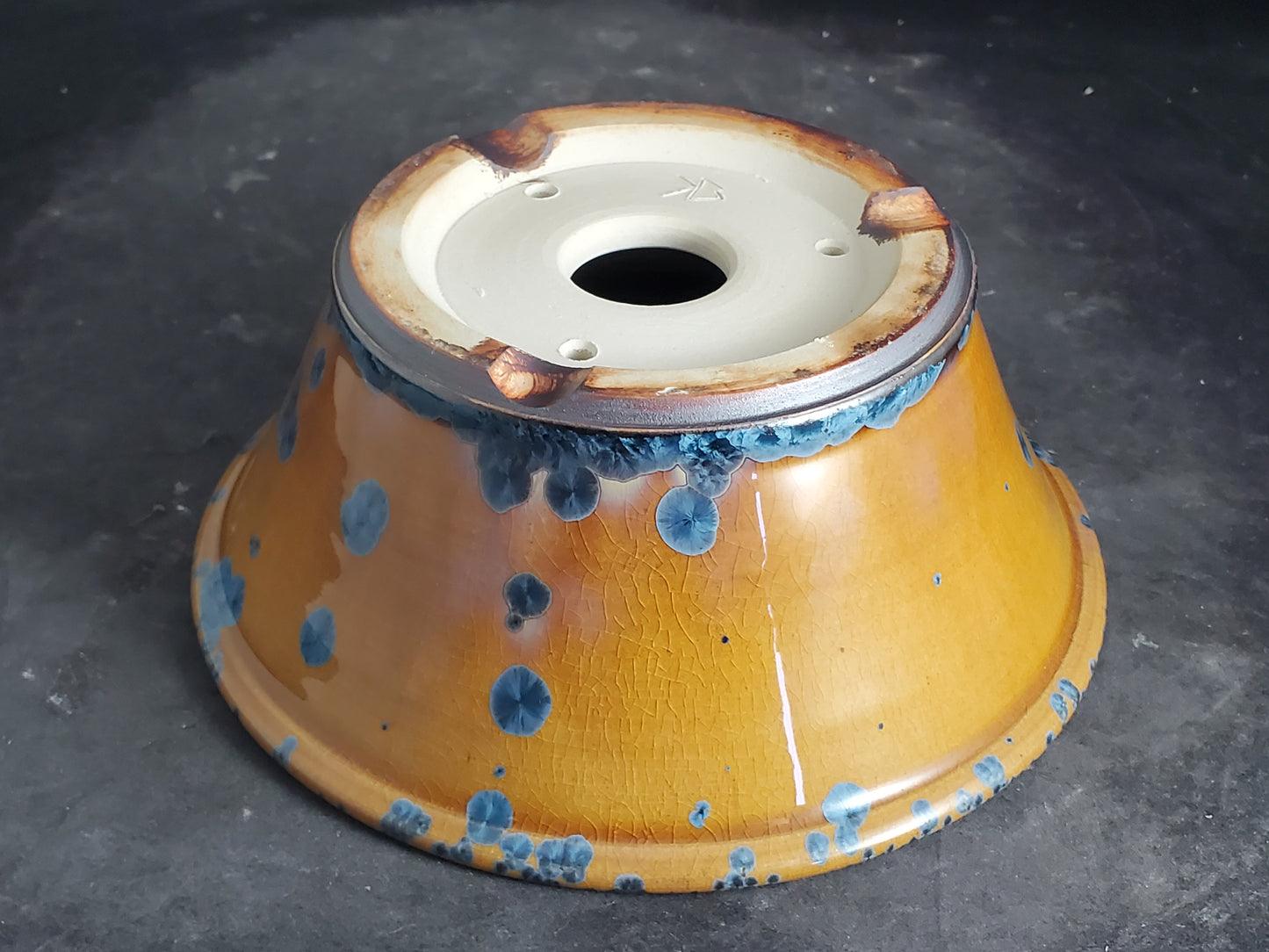 Bonsai Pot Round 2-25-1543 7.5" x 3"