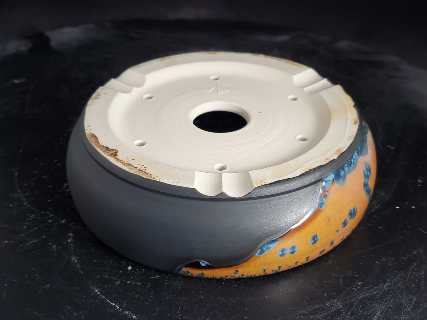 Bonsai Pot Round 3-25-1554 6.5" x 2"