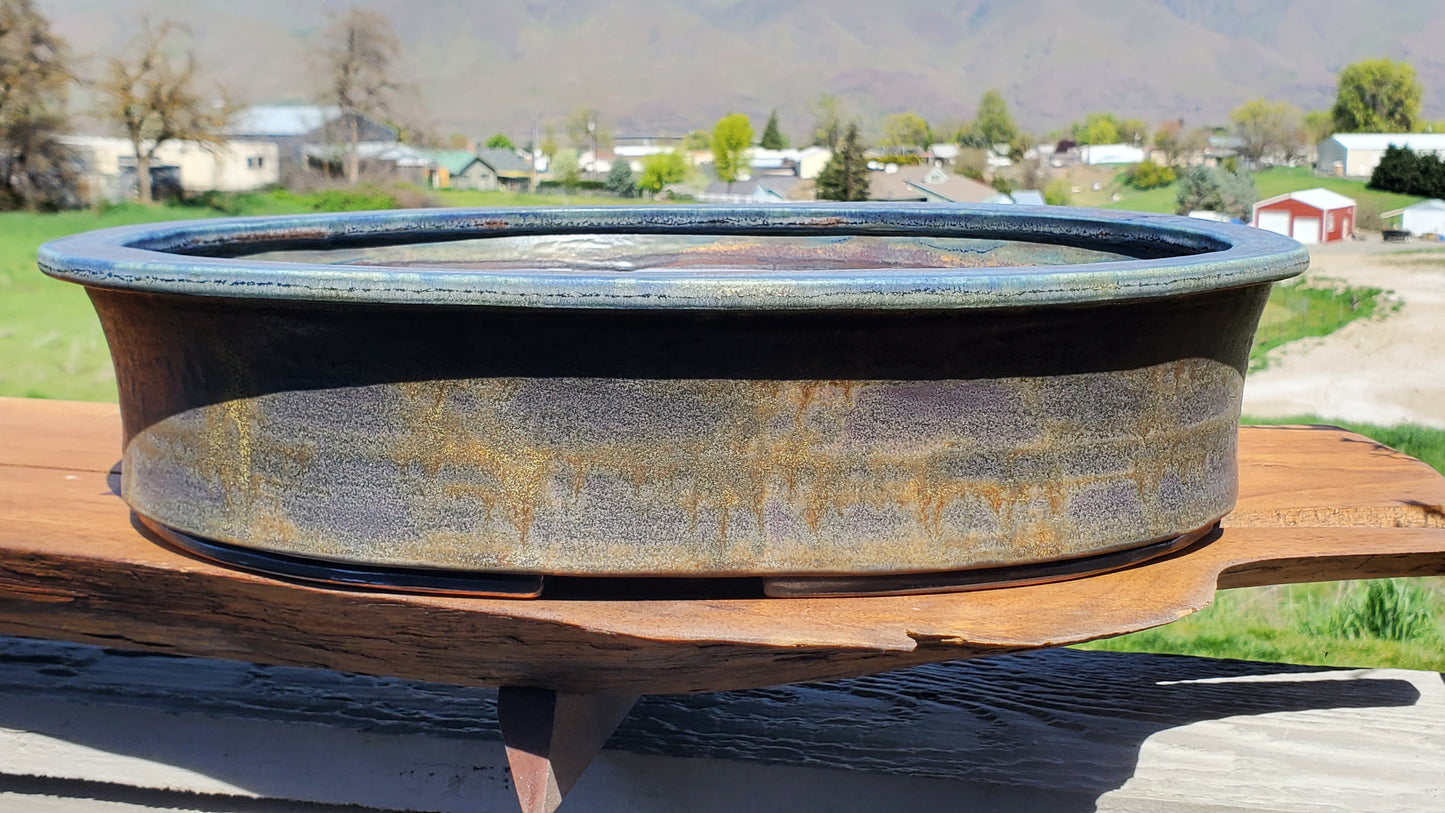 Bonsai Pot Oval 3-25-1580 16" x 12" x 3.75"