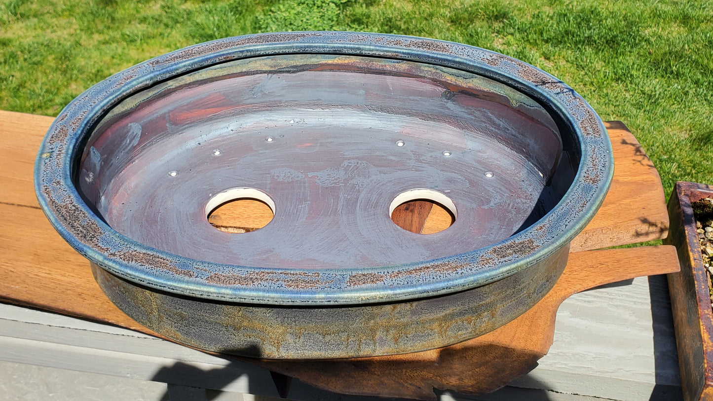 Bonsai Pot Oval 3-25-1580 16" x 12" x 3.75"