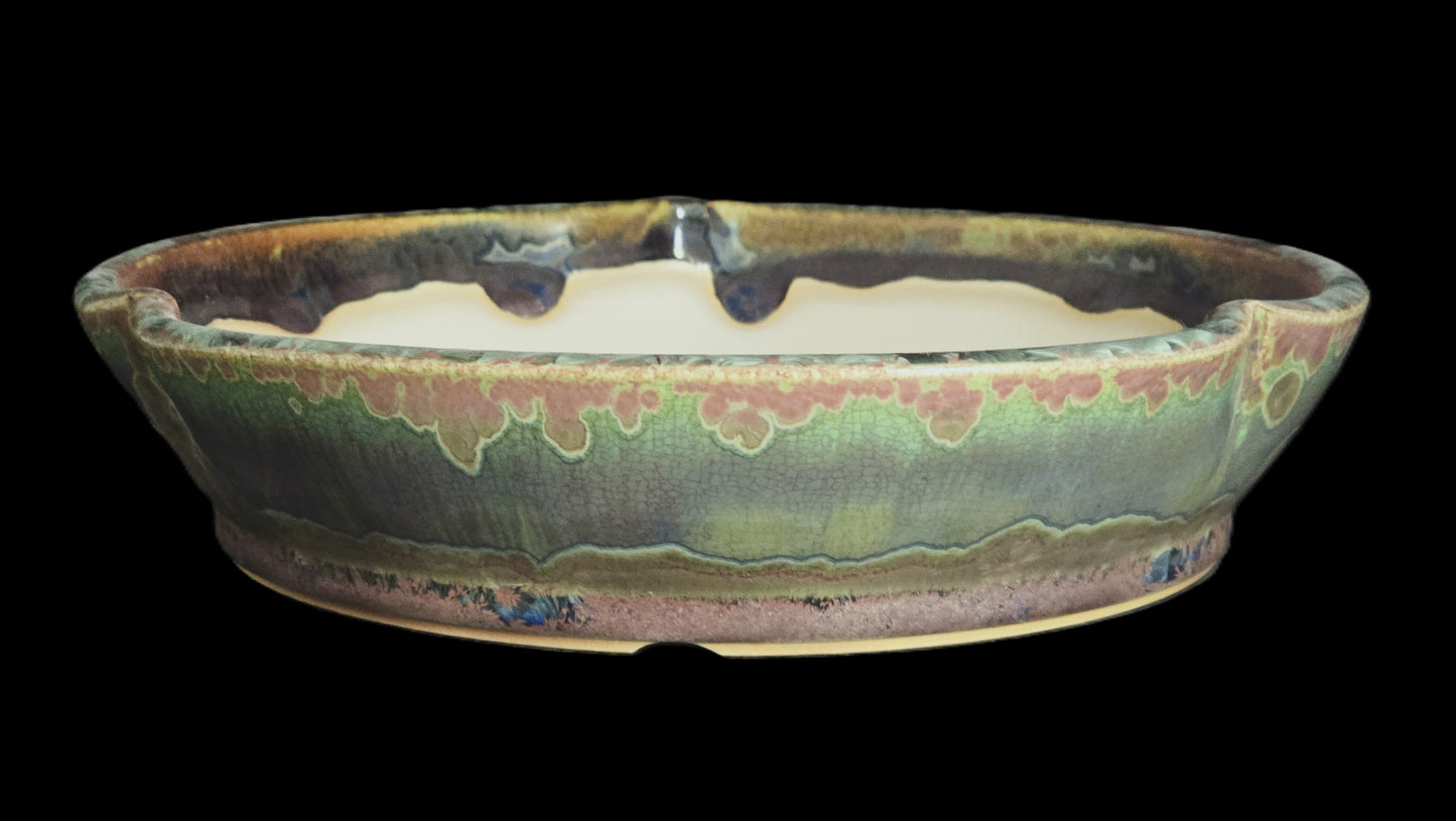 Bonsai Pot Round 8-25-1608 8.75" X 2"
