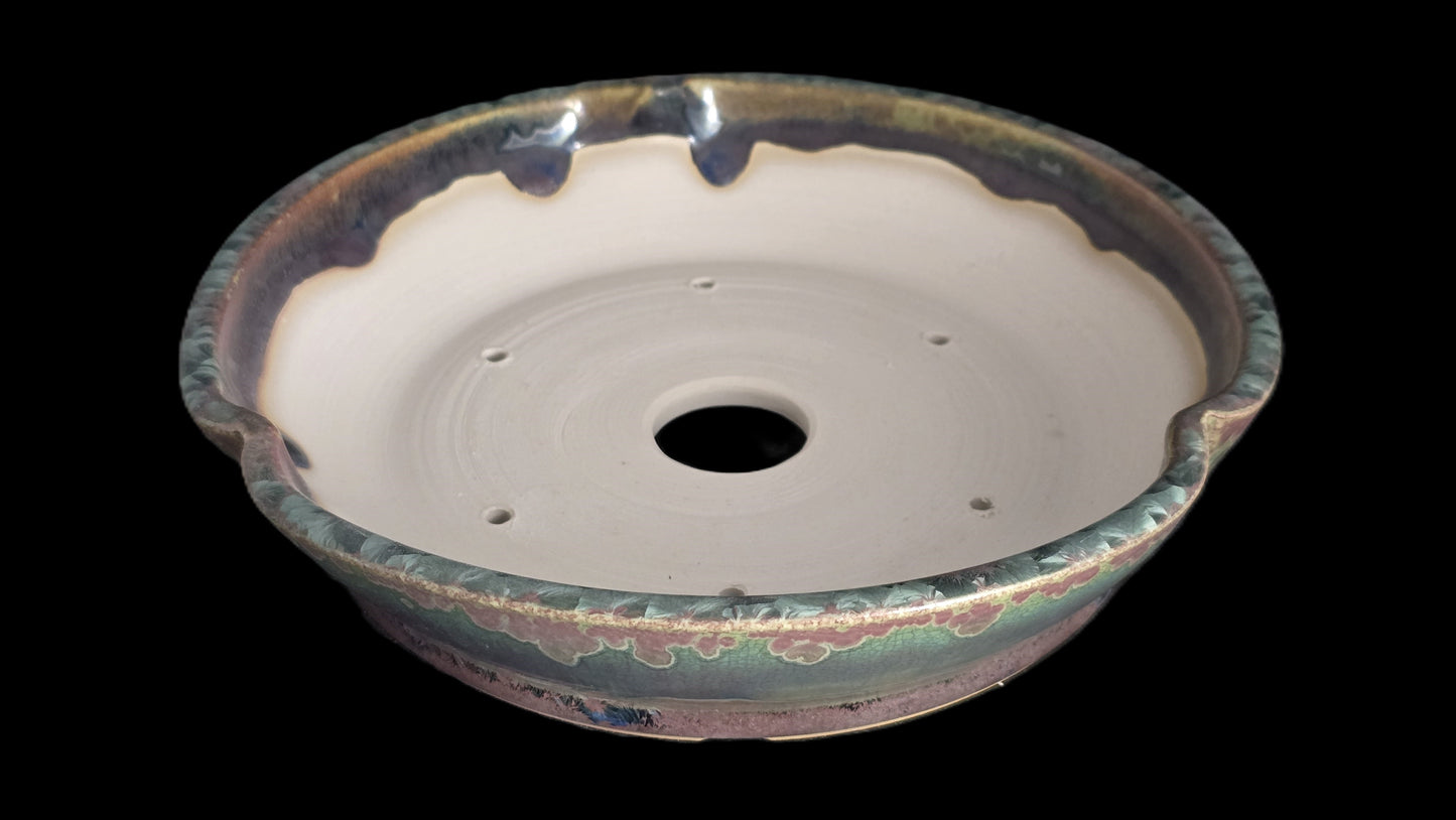 Bonsai Pot Round 8-25-1608 8.75" X 2"