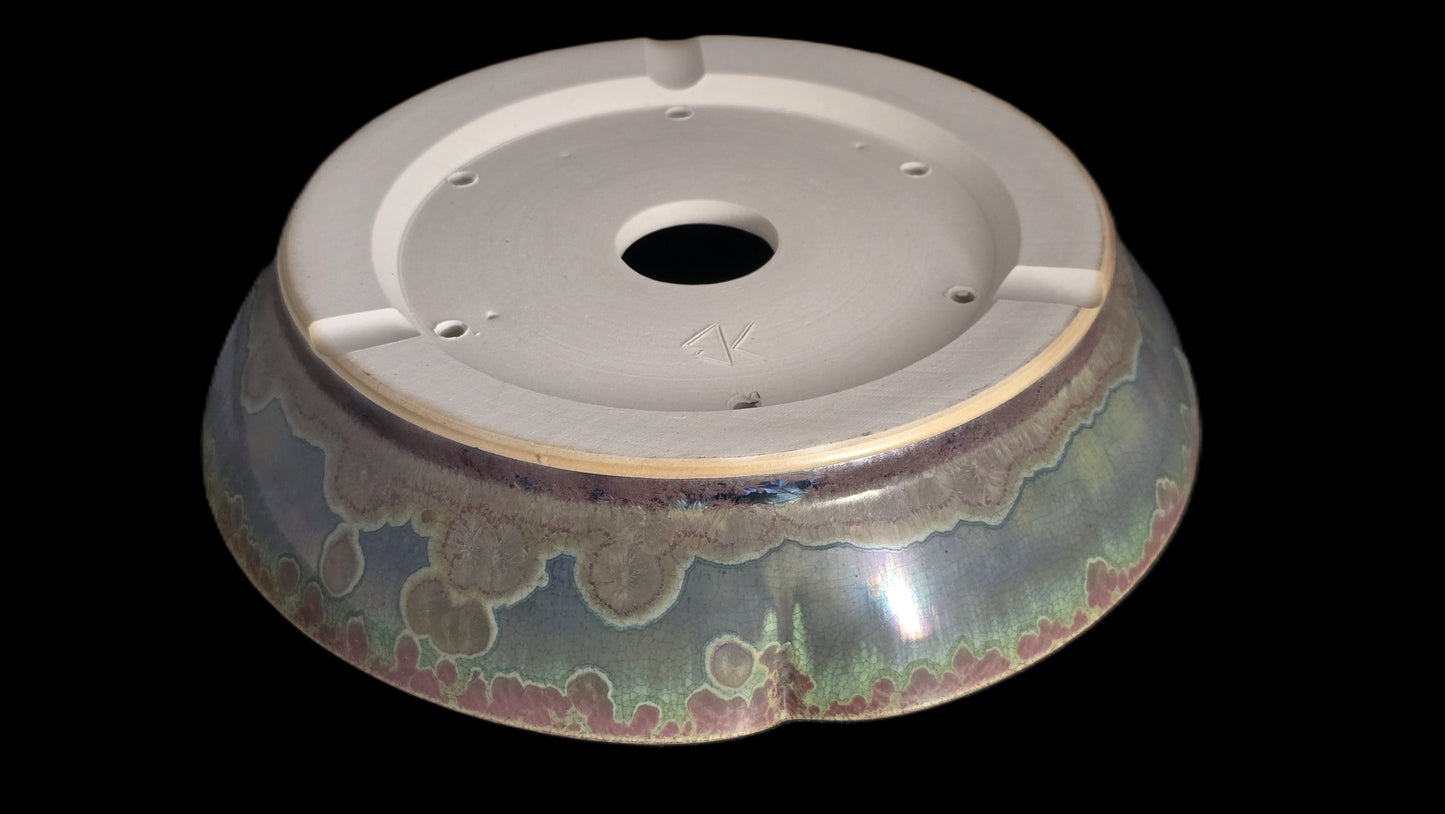 Bonsai Pot Round 8-25-1608 8.75" X 2"