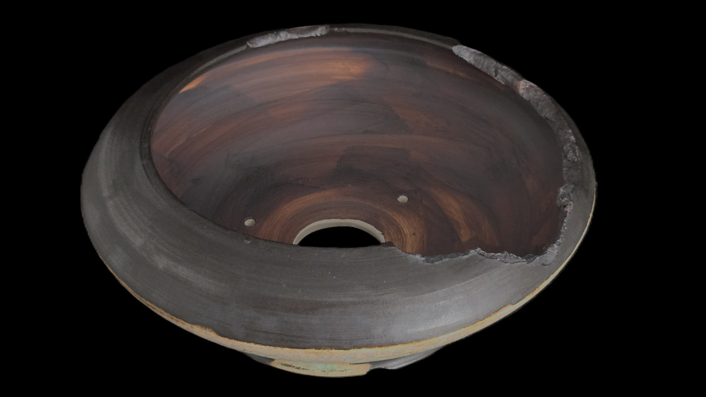 Bonsai Pot Round 8-25-1609 8.5" X 3"