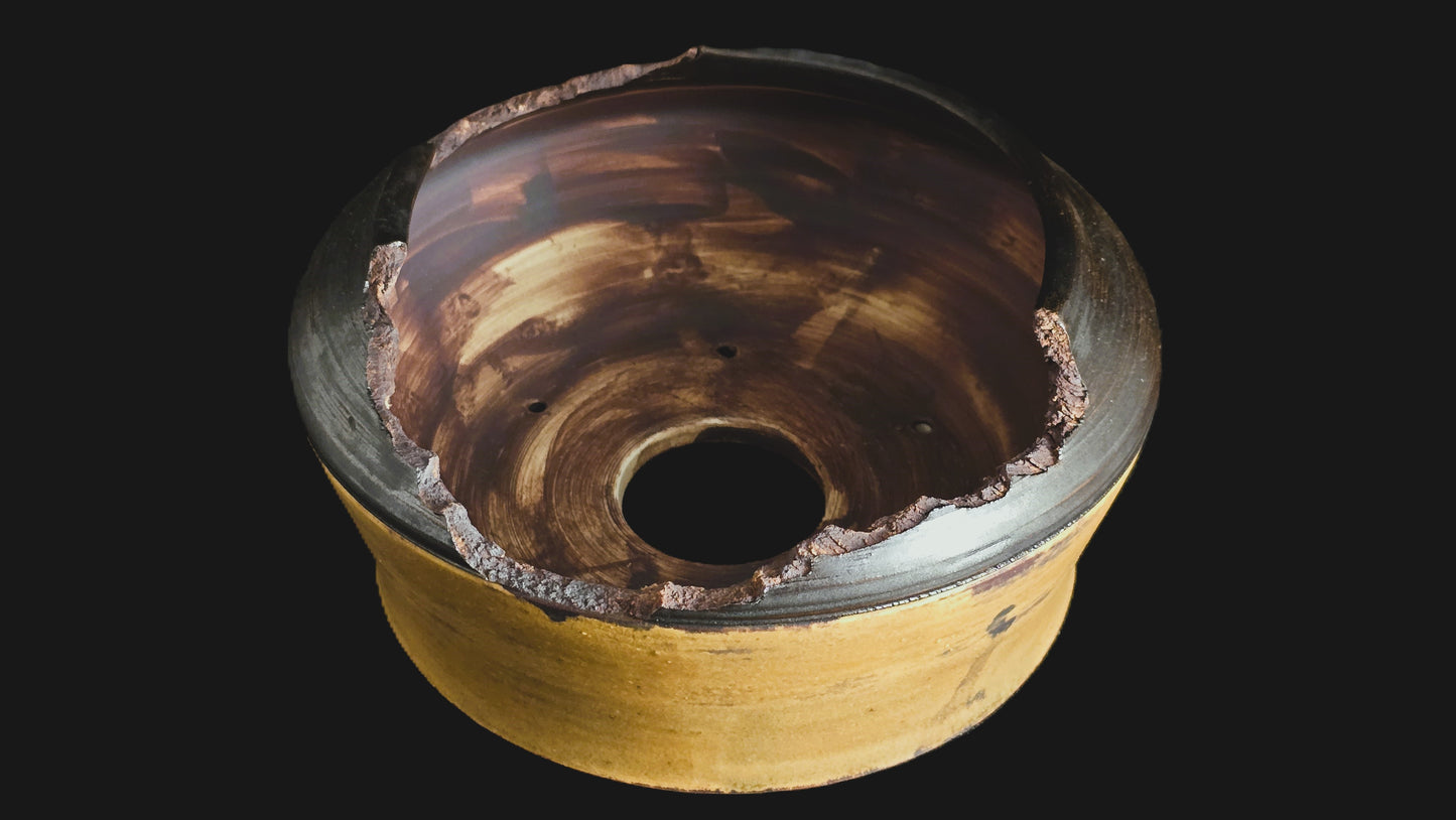 Bonsai Pot Round 8-25-1616 7.5" X 4"