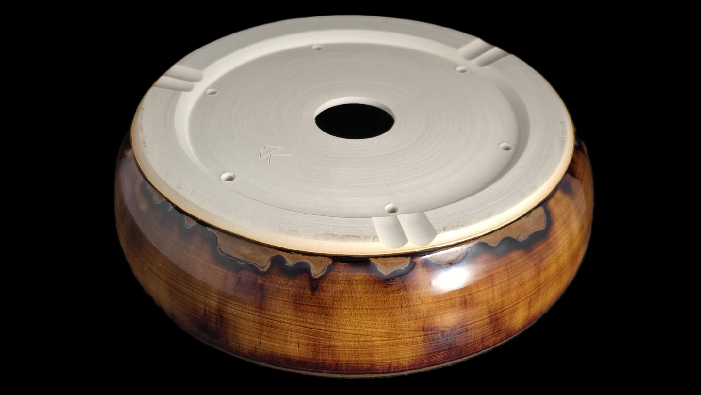 Bonsai Pot Round 8-25-1619 9.5" X 2.5"